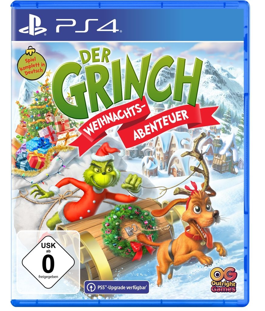 Outright Games Spielesoftware »Der Grinch - Weihnachtsabenteuer«, PlayStation 4