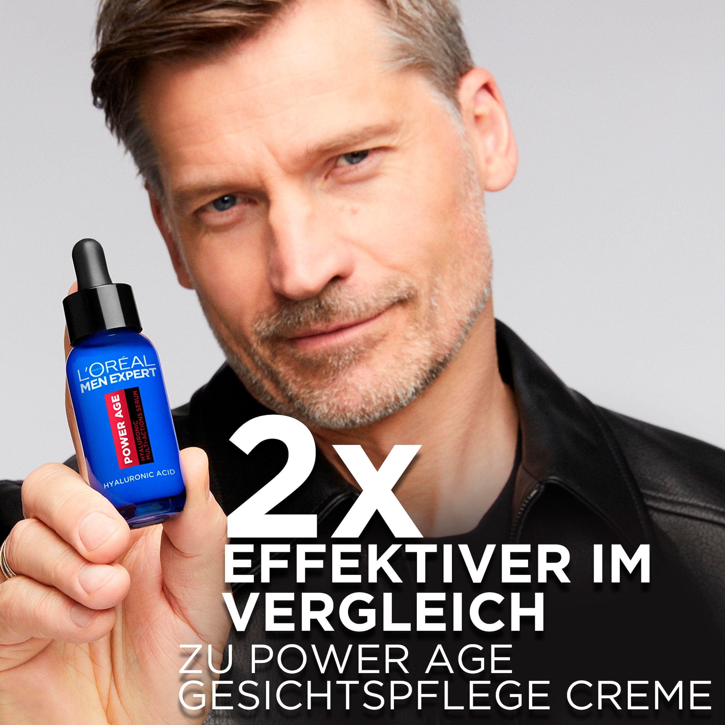 L'ORÉAL PARIS MEN EXPERT Pflege-Set »Power Age-Set: Serum & Pflege«, mit Hyaluron