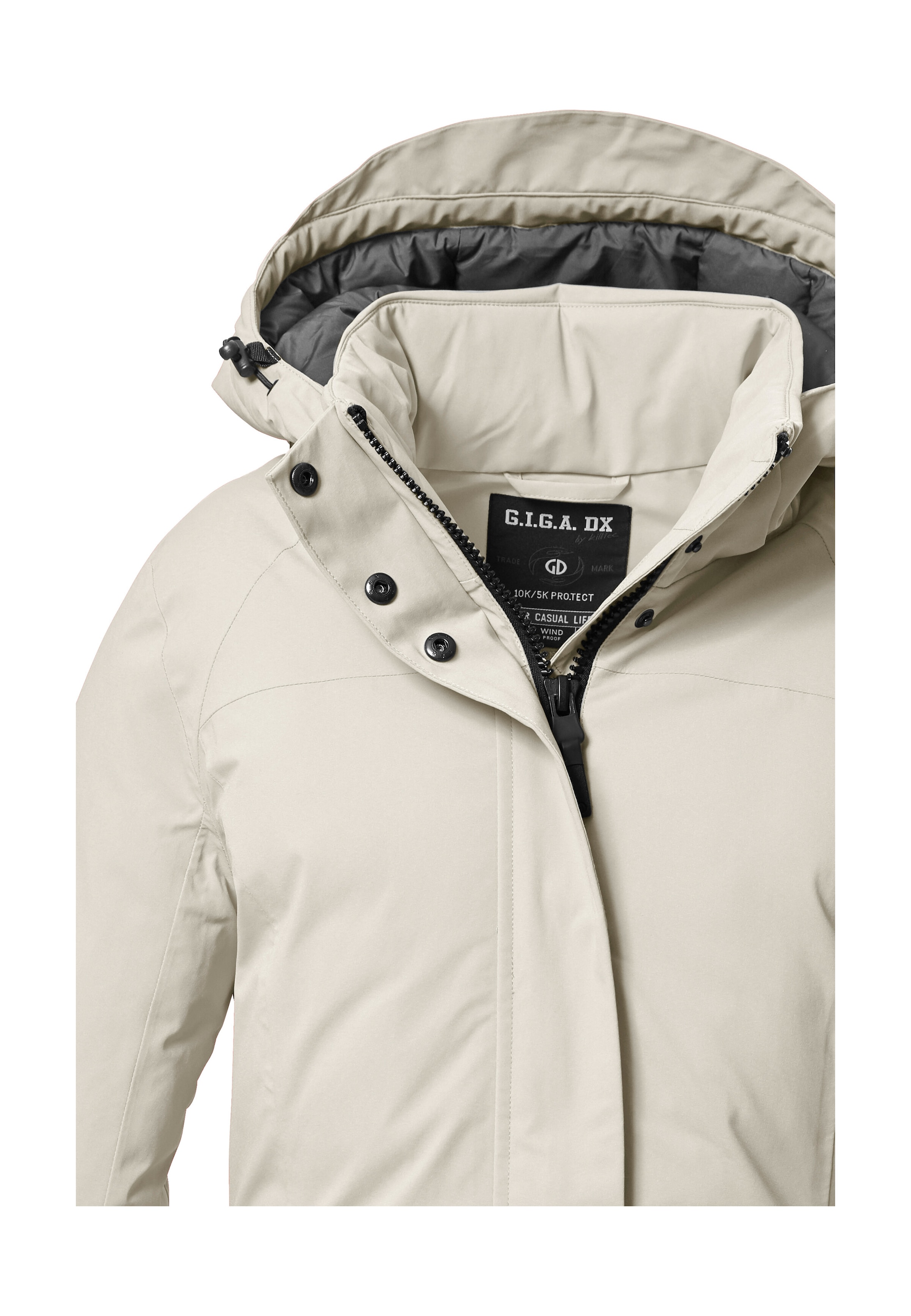G.I.G.A. DX by killtec Funktionsjacke »GW 6 WMN JCKT«, Damen Winterjacke: wasserdicht, atmungsaktiv, abnehmbare Kapuze