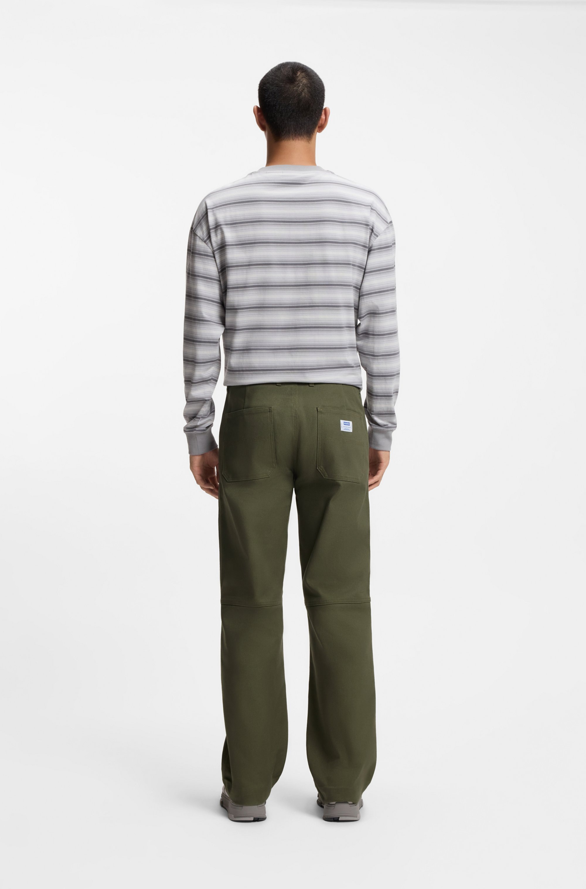HUGO Chinohose »Zarik«  regular fit mit schmalem Bein