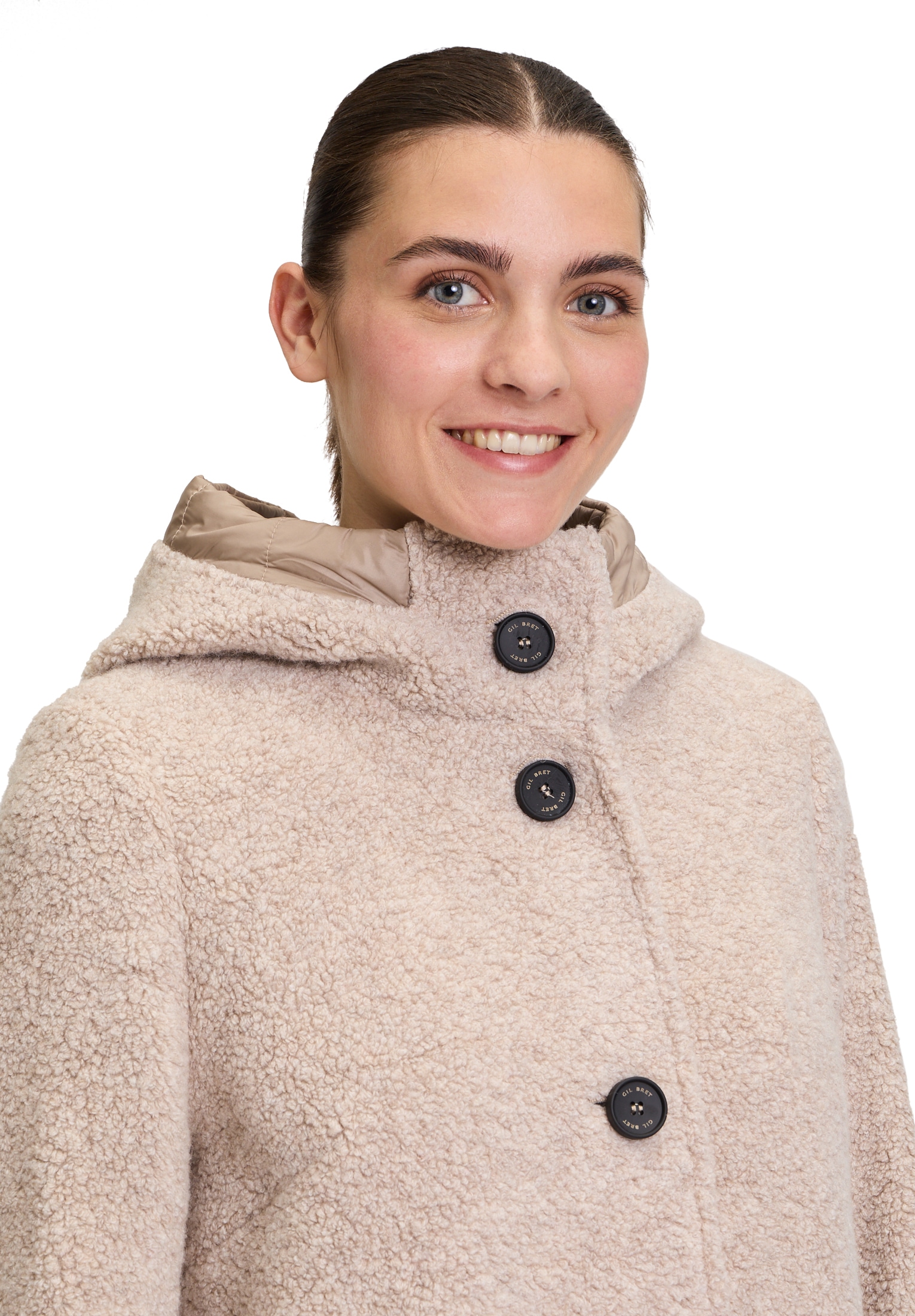 Gil Bret Wolljacke »Wolljacke mit Kapuze«