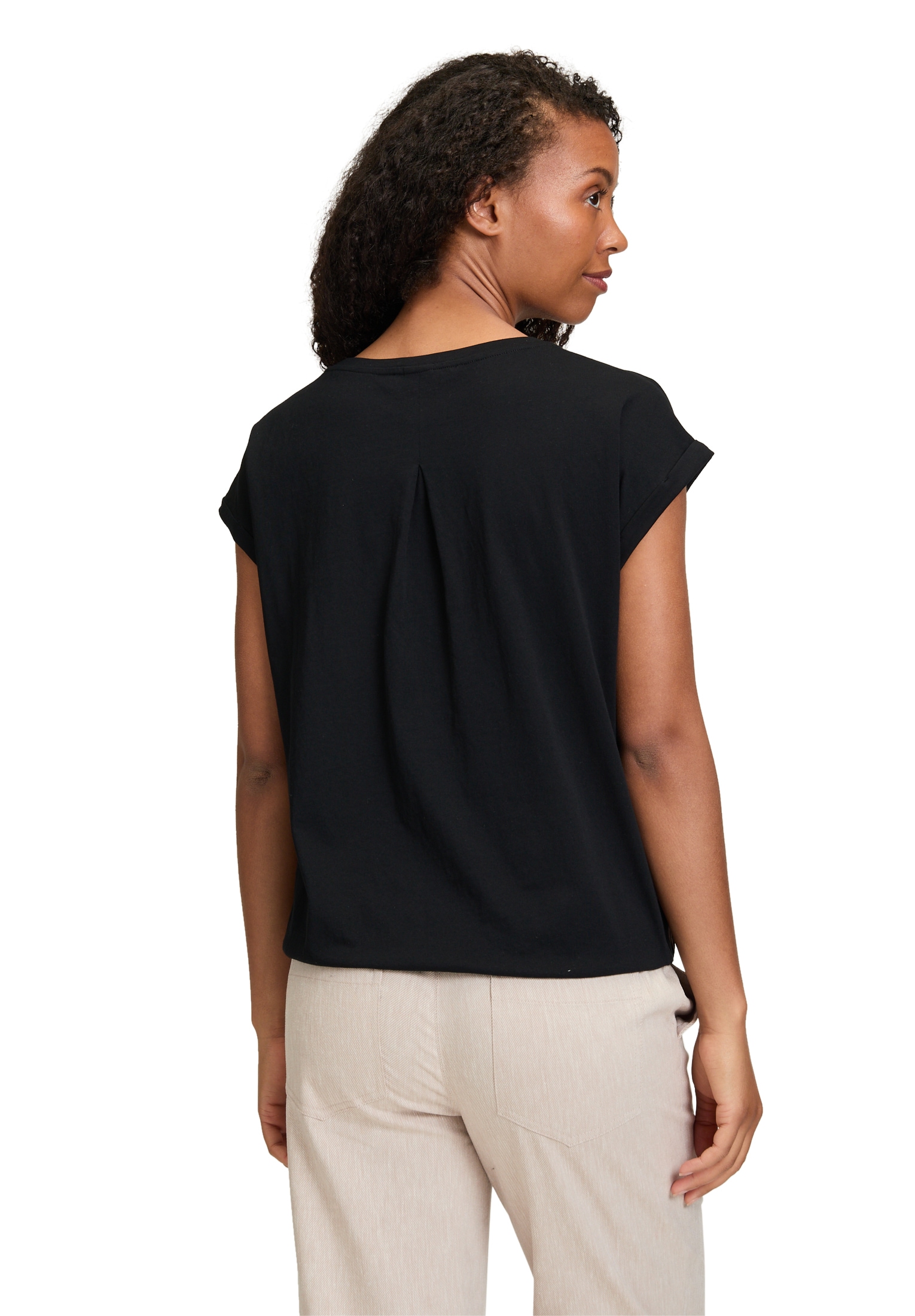 Betty&Co Langarmshirt »Casual-Shirt mit Print«