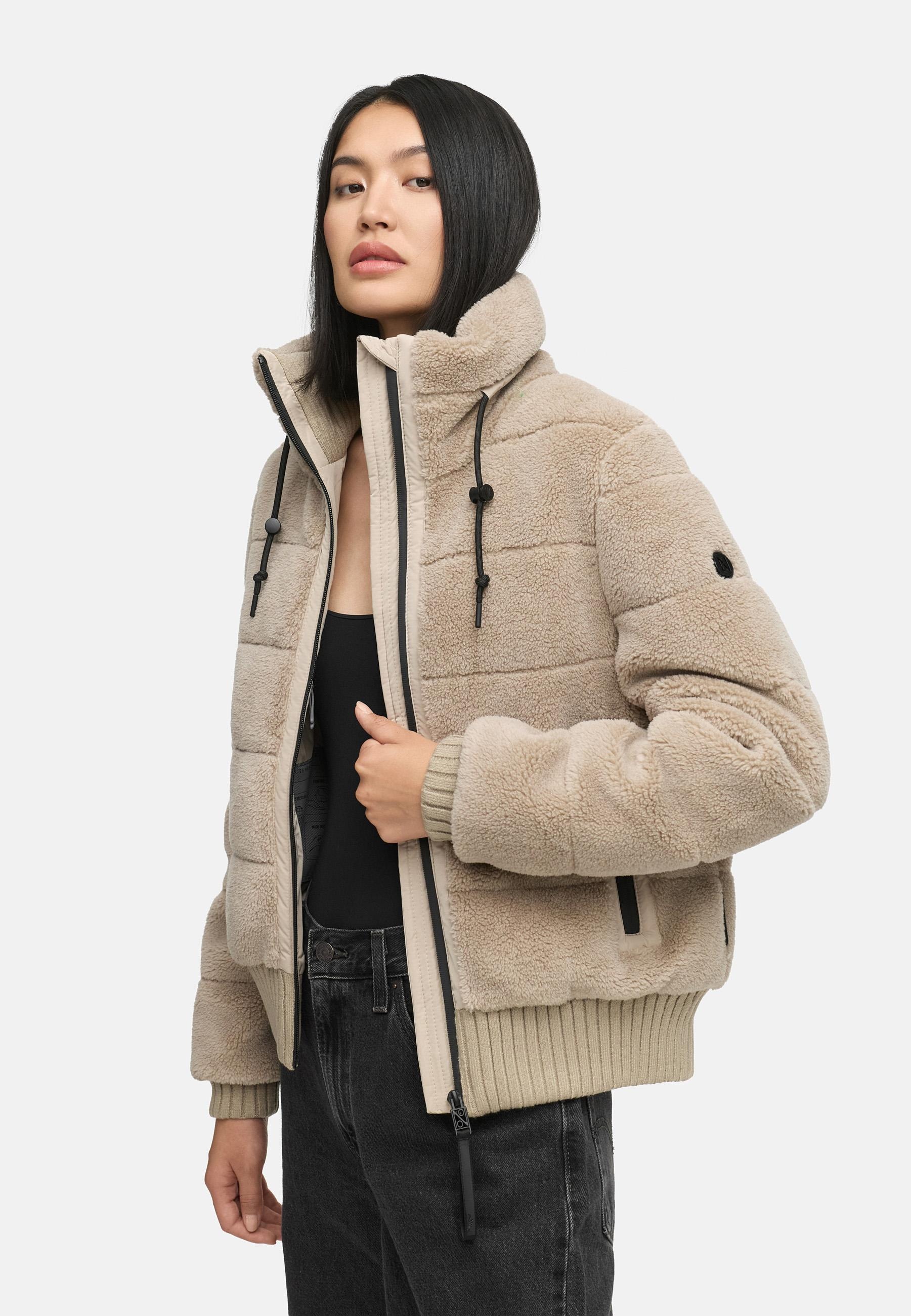 Navahoo Plüschjacke »Plüschjacke Schneepuder 14«