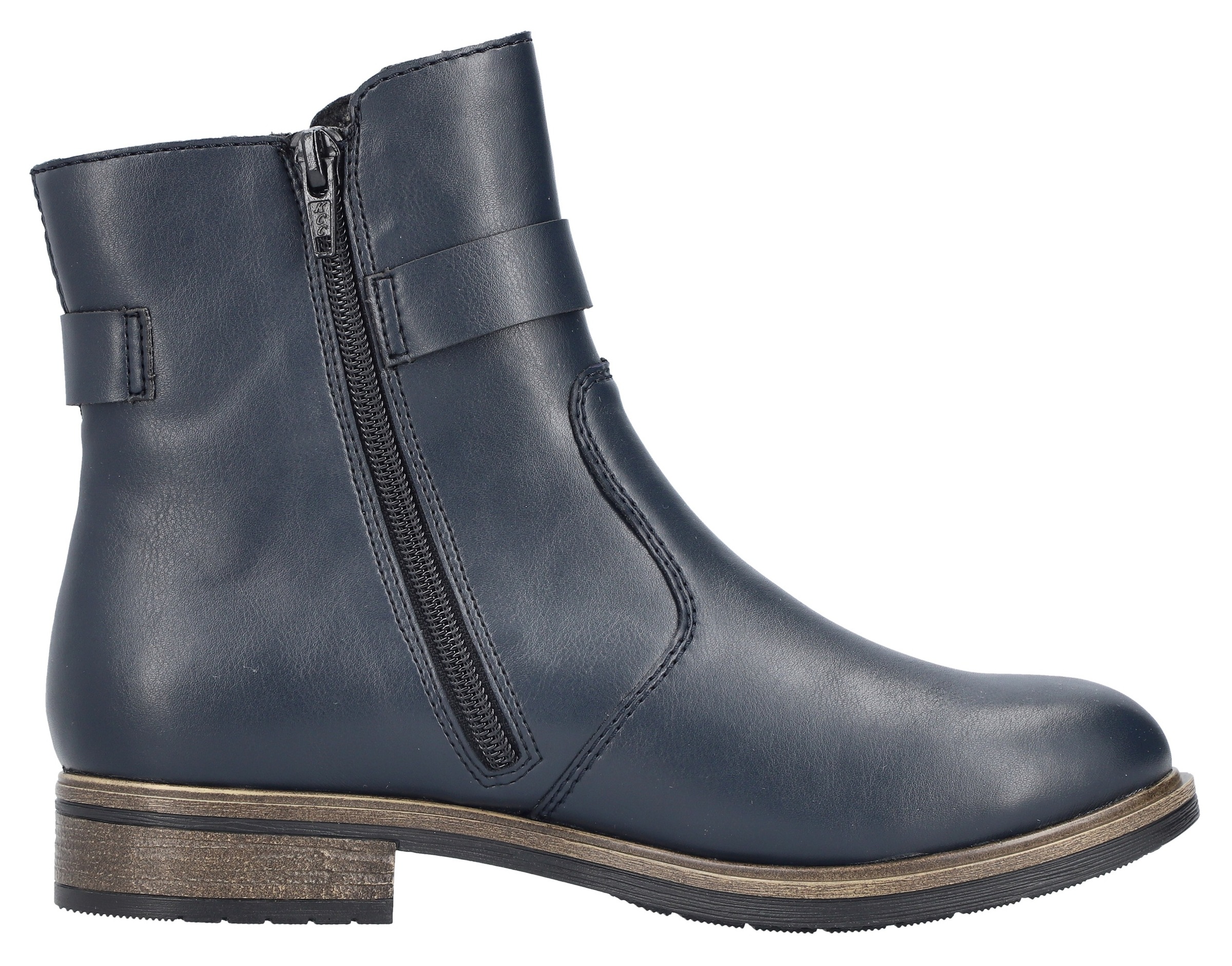 Rieker Winterstiefelette  Chelseaboots, Winterboots, Blockabsatz, mit Innenreißverschluss