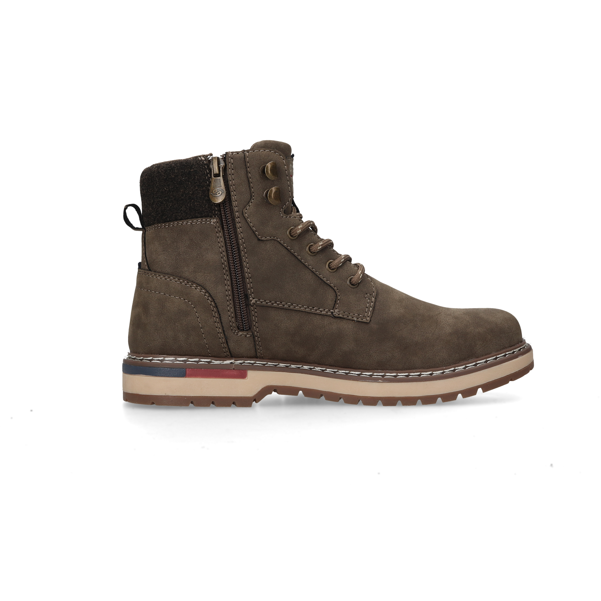 Dockers by Gerli Schnürboots  Schnürstiefelette, Workerboots mit Reißverschluss