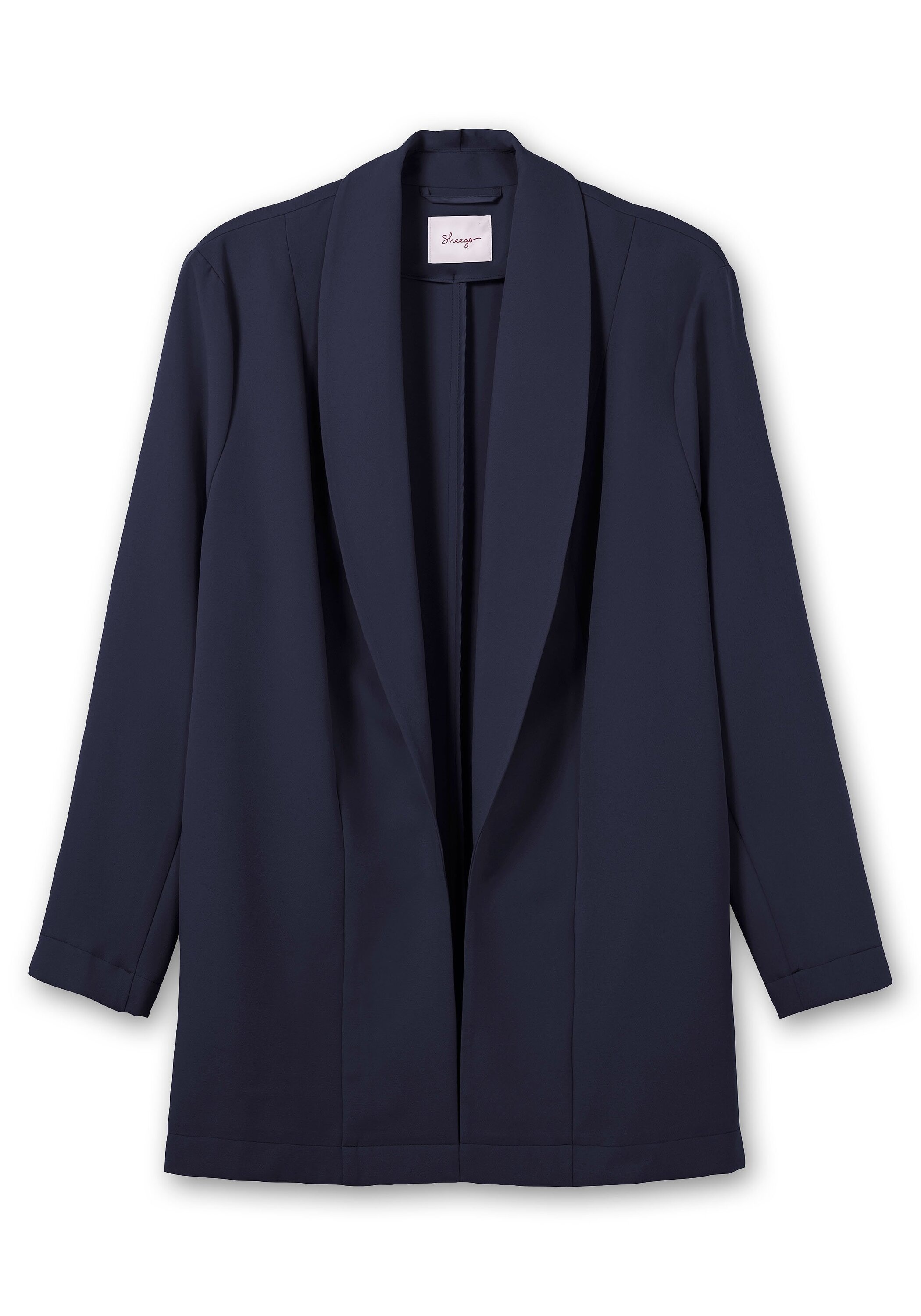 Sheego Jackenblazer »Blazer mit Schalkragen und Taschen«