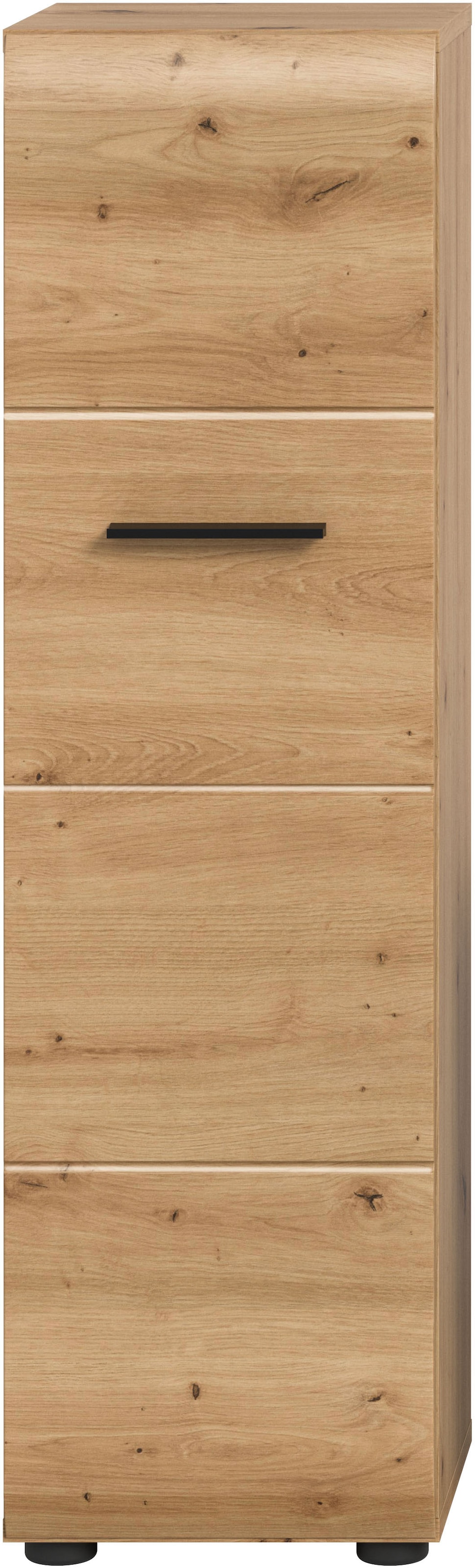 welltime Stauraumschrank 1 Stk. tlg. Florenz, Badschrank Artisan Oak NB, Höhe 106 cm, Bad