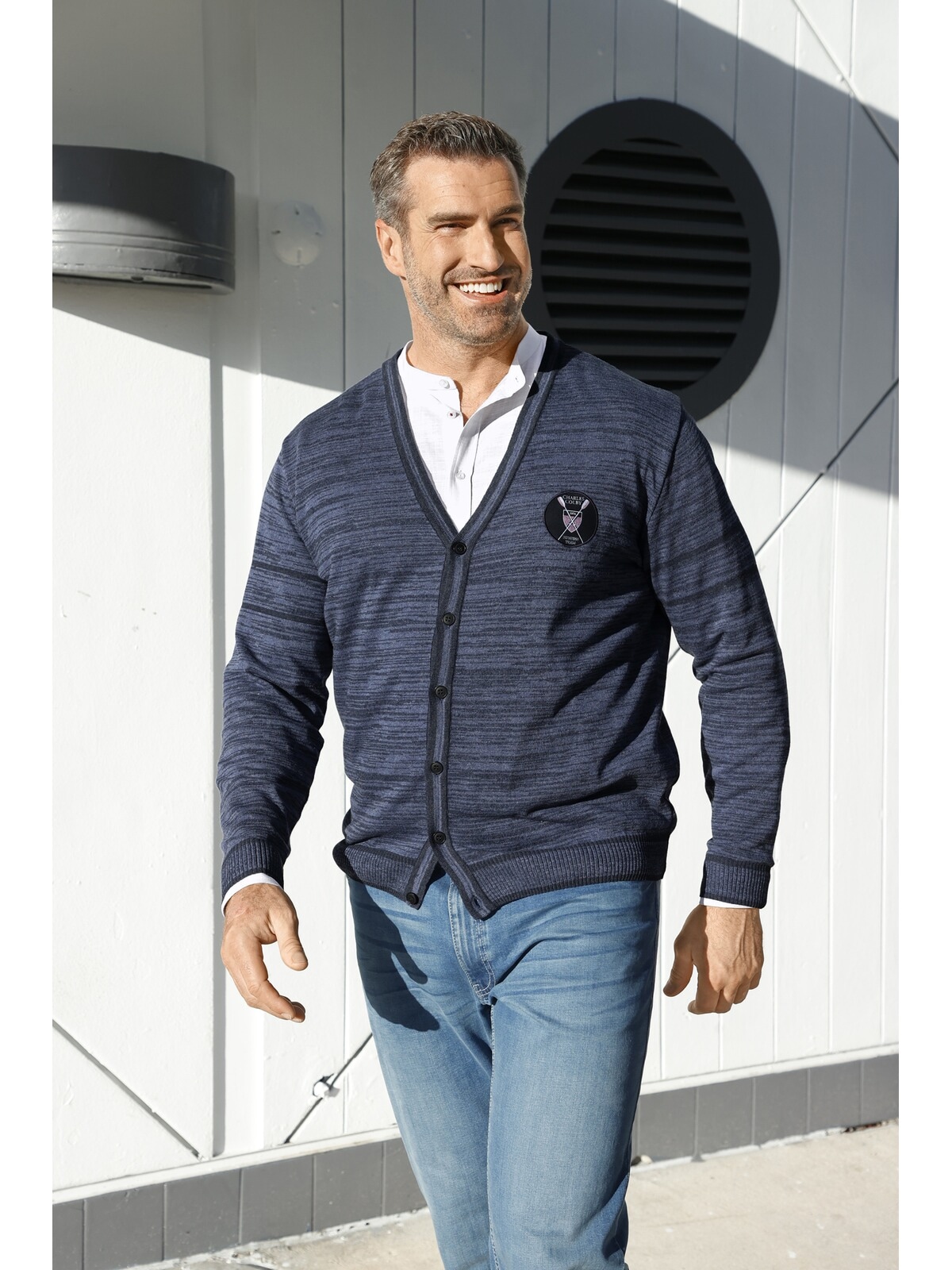 Charles Colby Strickjacke »Strickjacke DUKE DUANE«