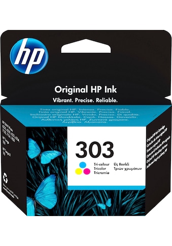 HP Tintenpatrone »303«, (1 St.), original Druckerpatrone 303 Cyan, Magenta, Gelb /... kaufen