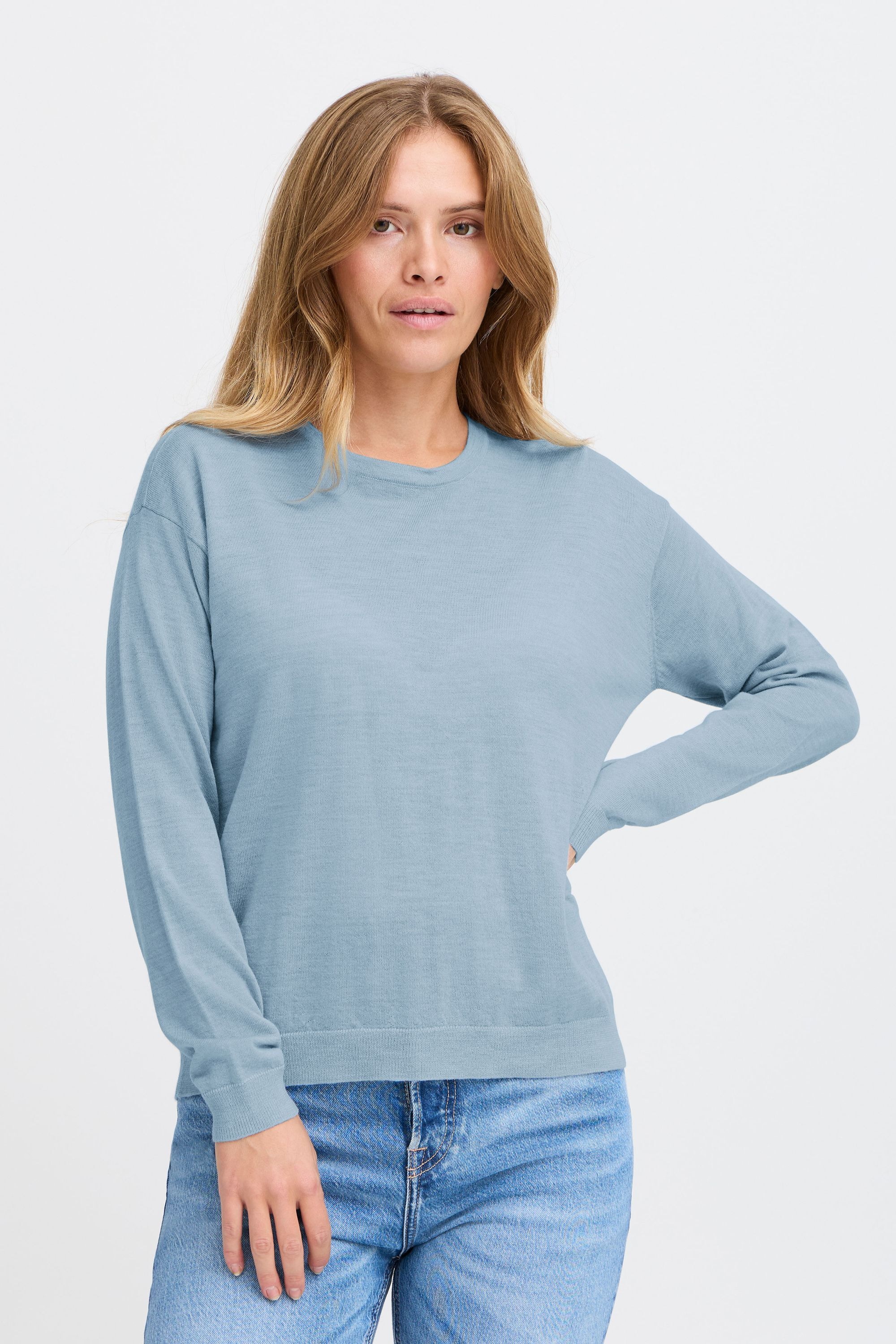 Pulz Jeans Strickfleece-Pullover »Strickpullover PZSADIE LS Oversized Pullover«