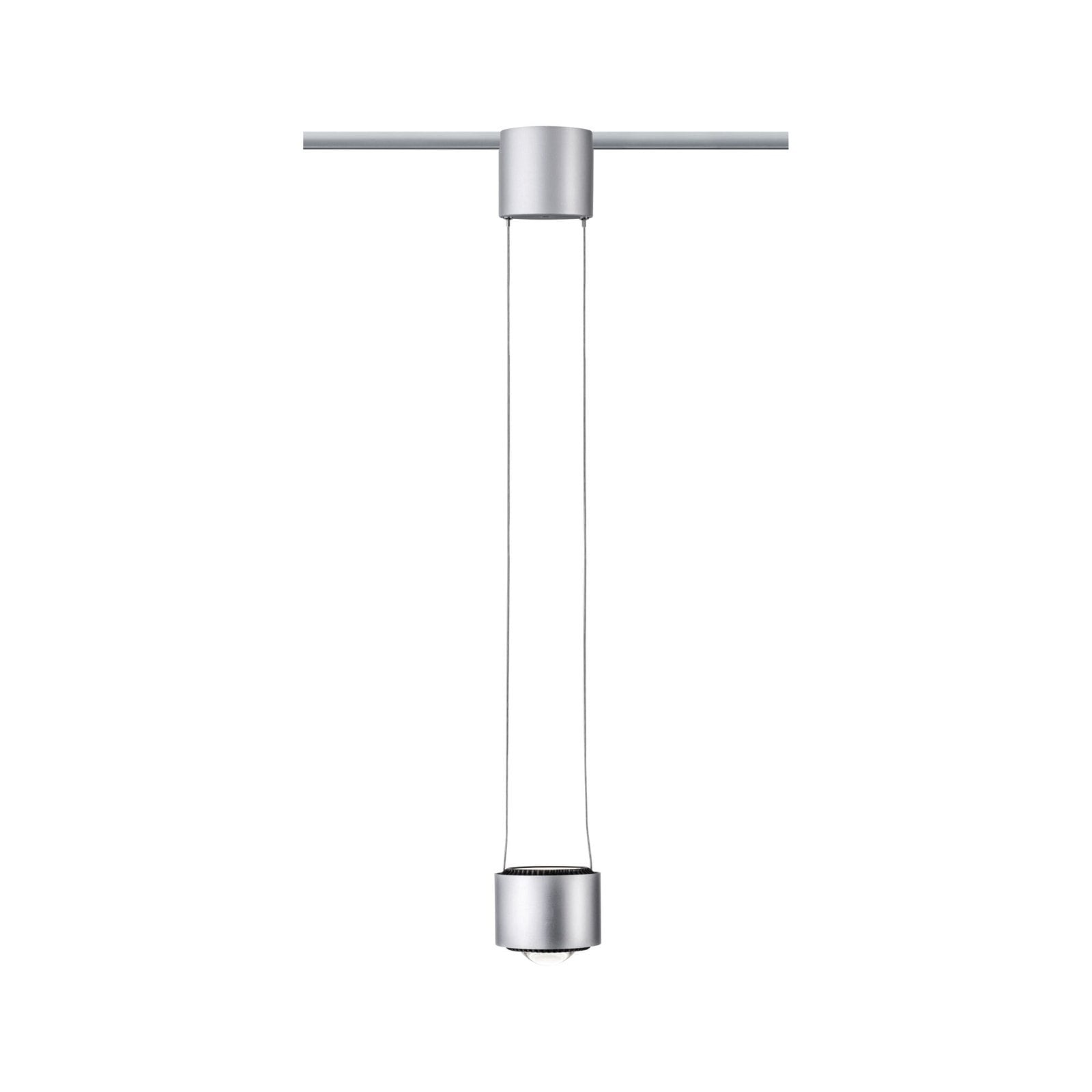 Paulmann Schienensystem-Leuchten »URail Pendel Aldan 8,5 / 1x4,5W 4000K 230V Schwarz matt, Schwarz« LED-Modul 1 Stk. Neutralweiß 930lm / 530lm, dimmbar