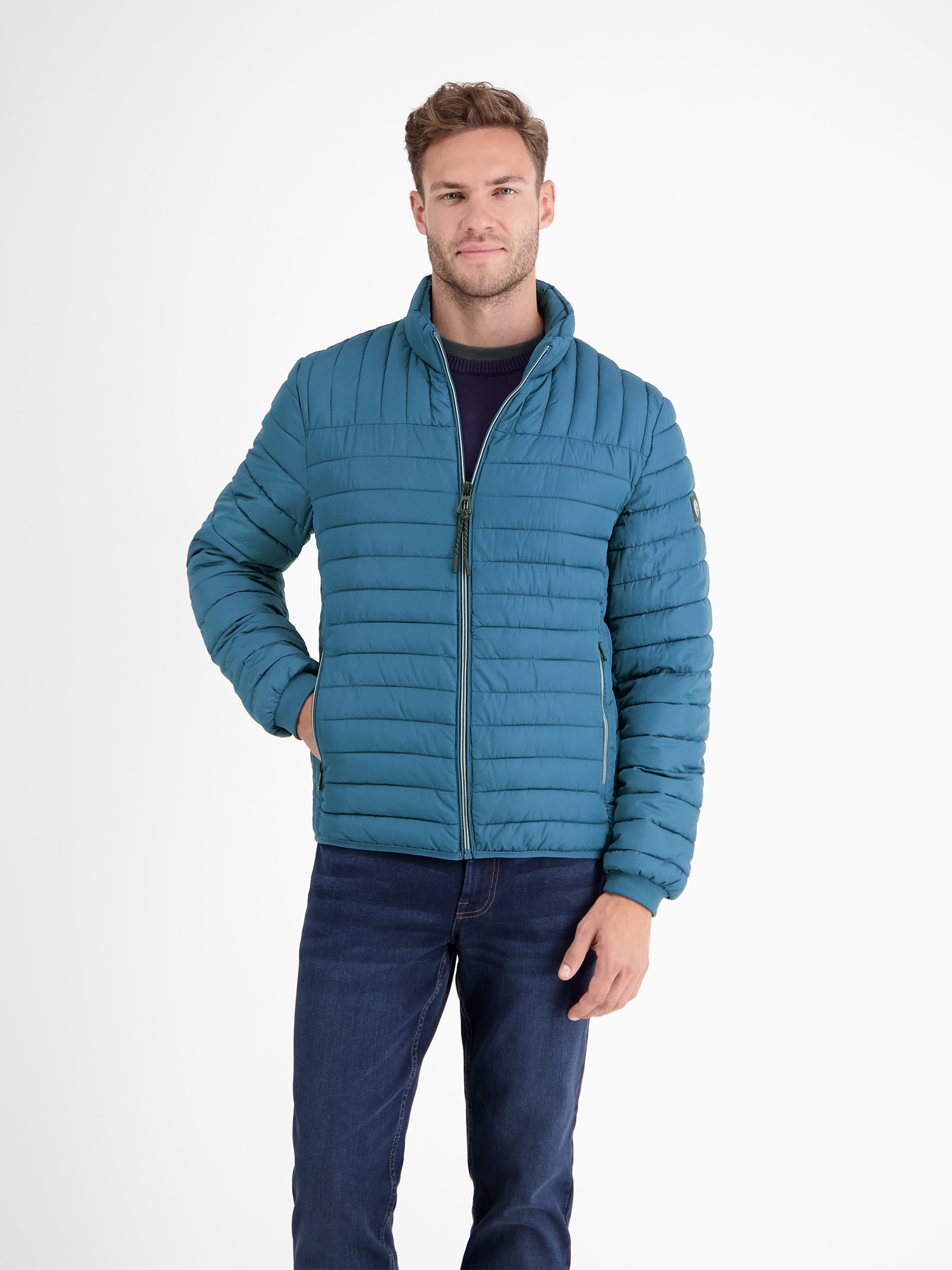 LERROS Steppjacke »LERROS Leichter Herren Steppblouson«, ohne Kapuze, Keine Angabe