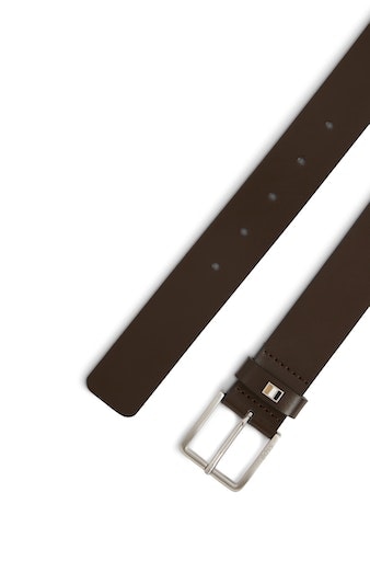 BOSS Ledergürtel »Ther-Flag-E_Sz35« mit stilvollen Markendetails