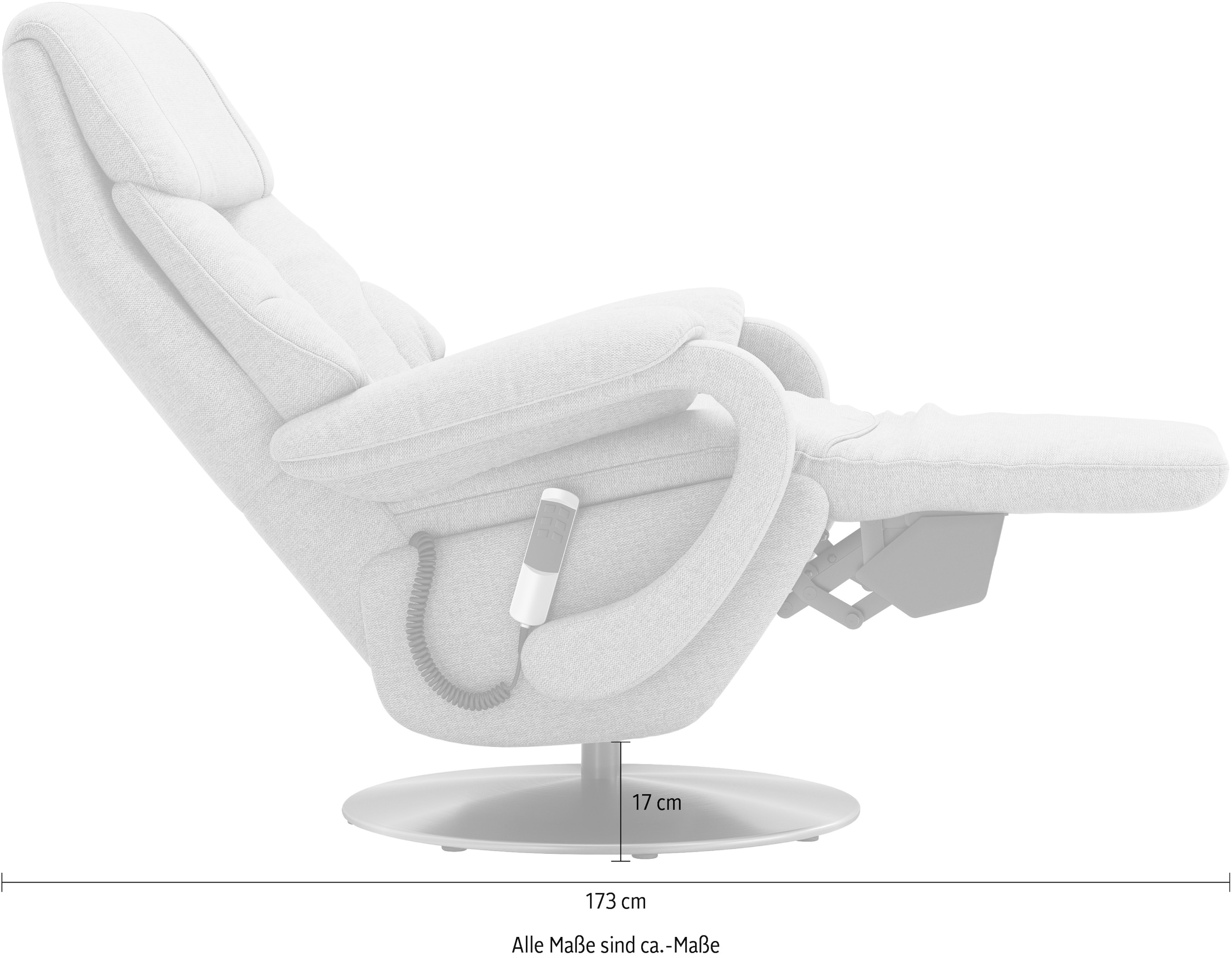 sit&more TV-Sessel »Invito« wahlweise mit Motor und Aufstehhilfe