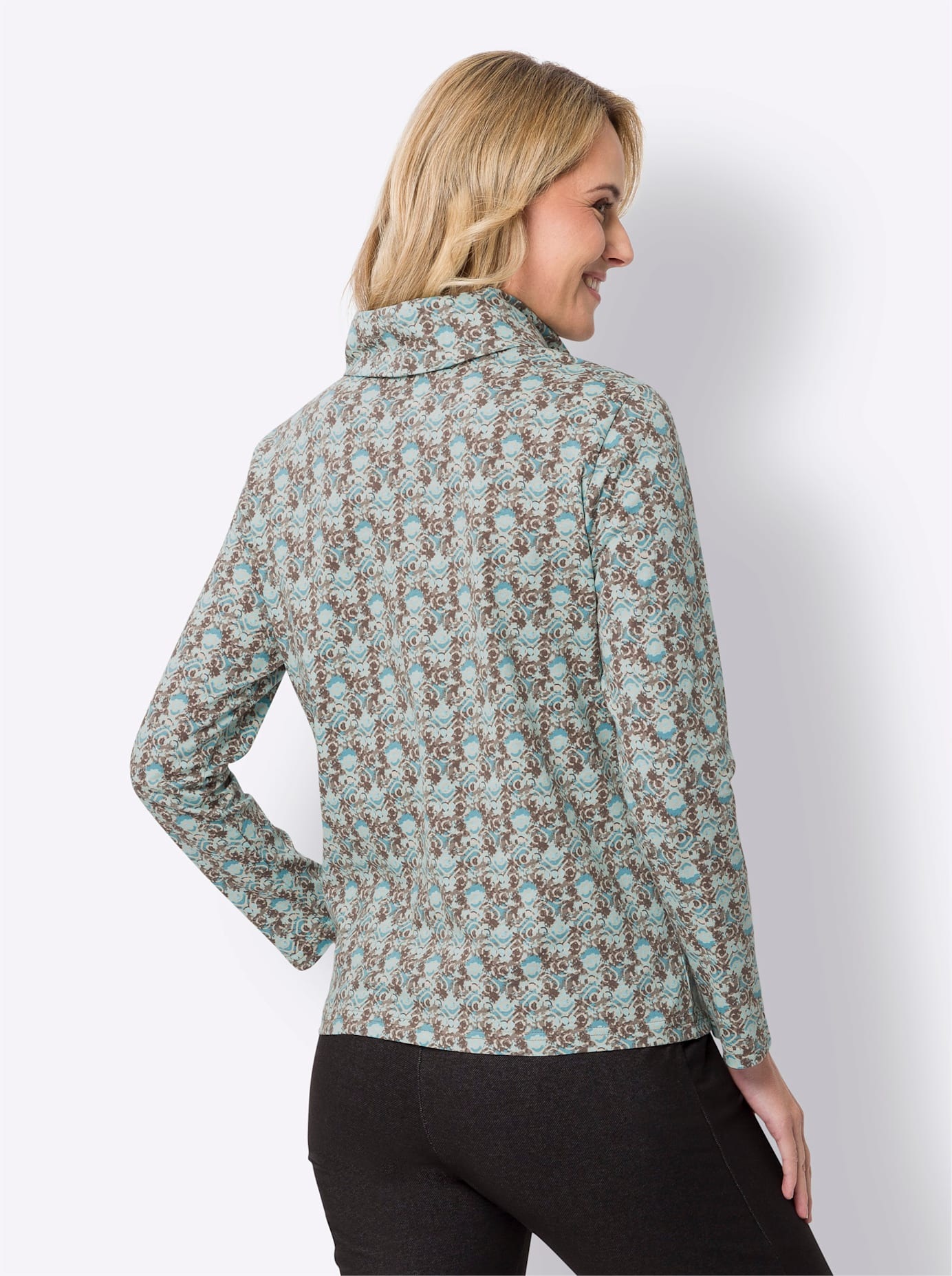 Classic Basics Rollkragenshirt »Stehkragen-Shirt«, (1 tlg.)