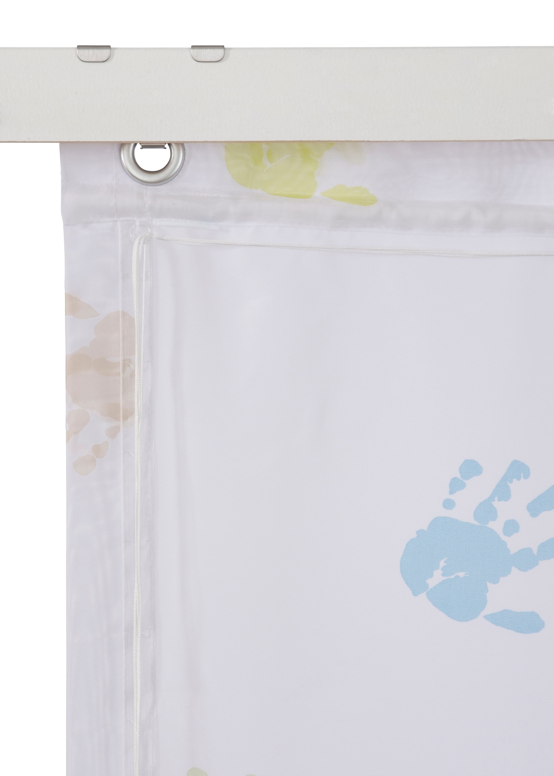 Kutti Raffrollo transparent, kaufen Hakenaufhängung ohne mit Hakenaufhängung, Polyester, »Hände«, Bohren, online