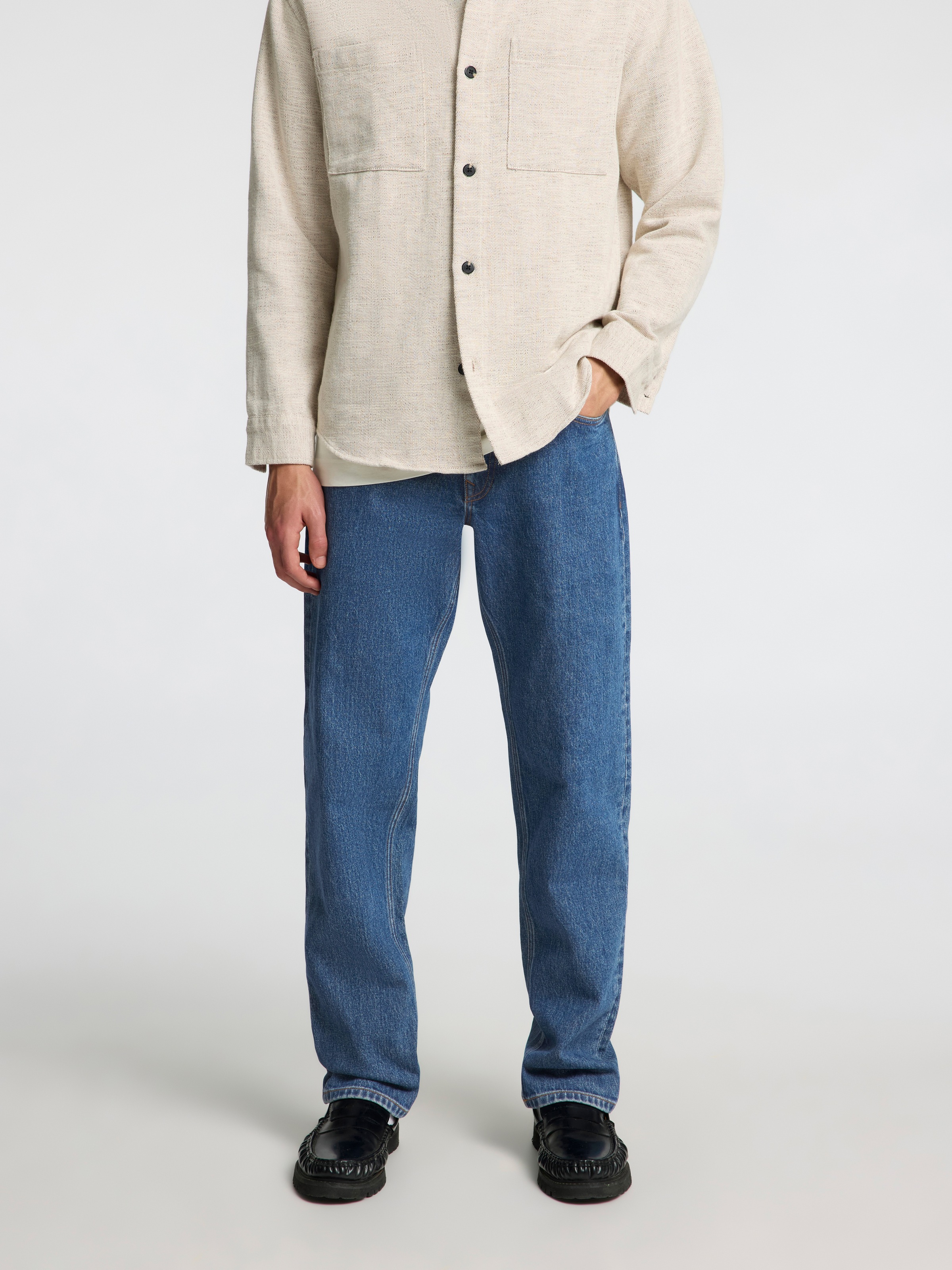 SELECTED HOMME Straight-Jeans »SLH196-STRAIGHT BEN KORI JEANS NOOS«