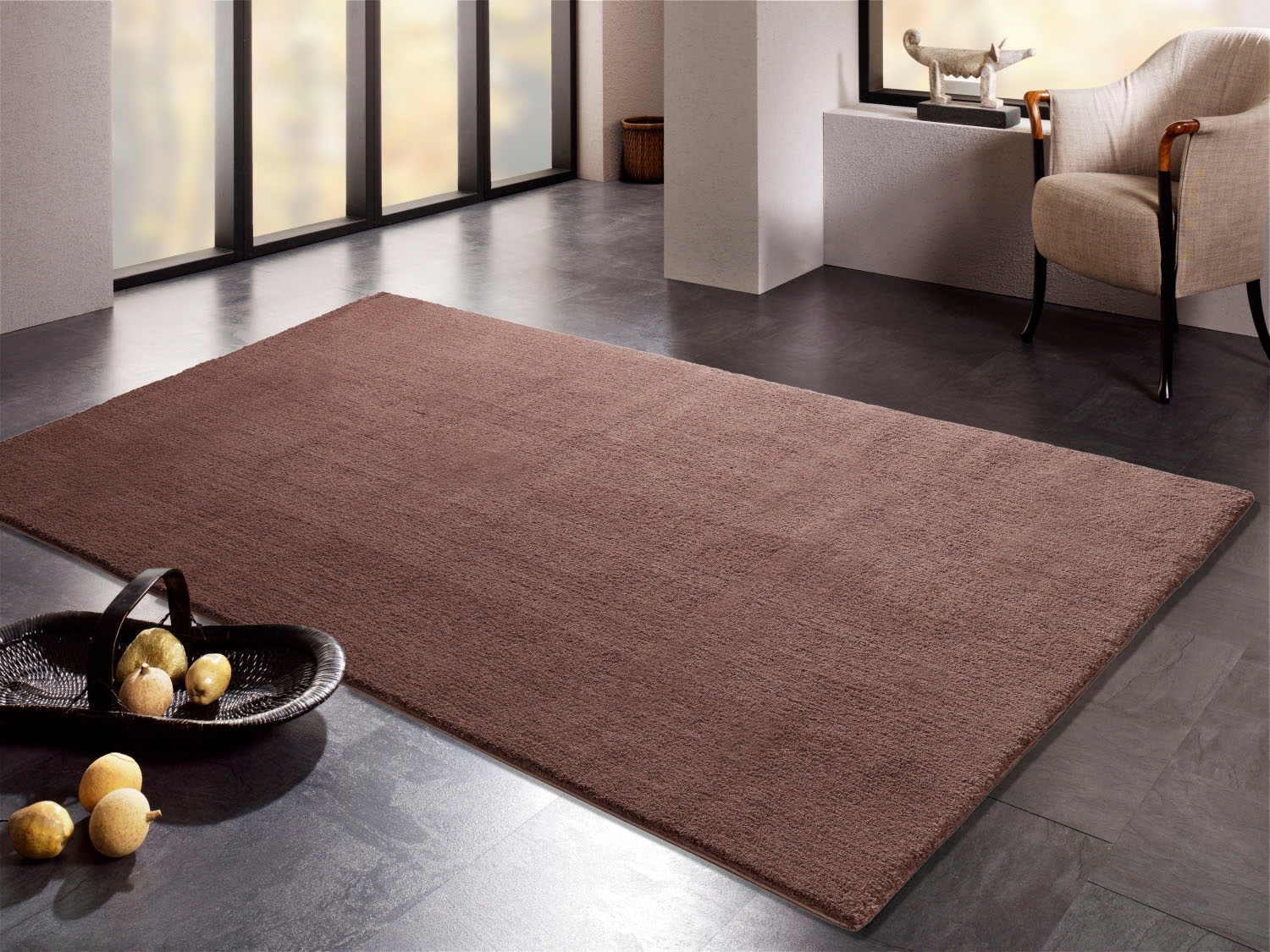 OCI DIE TEPPICHMARKE Hochflor-Teppich »Soft Dream, auch als Läufer erhältlich«, rechteckig, 30 mm Höhe, besonders weich durch Microfaser, Wohnzimmer