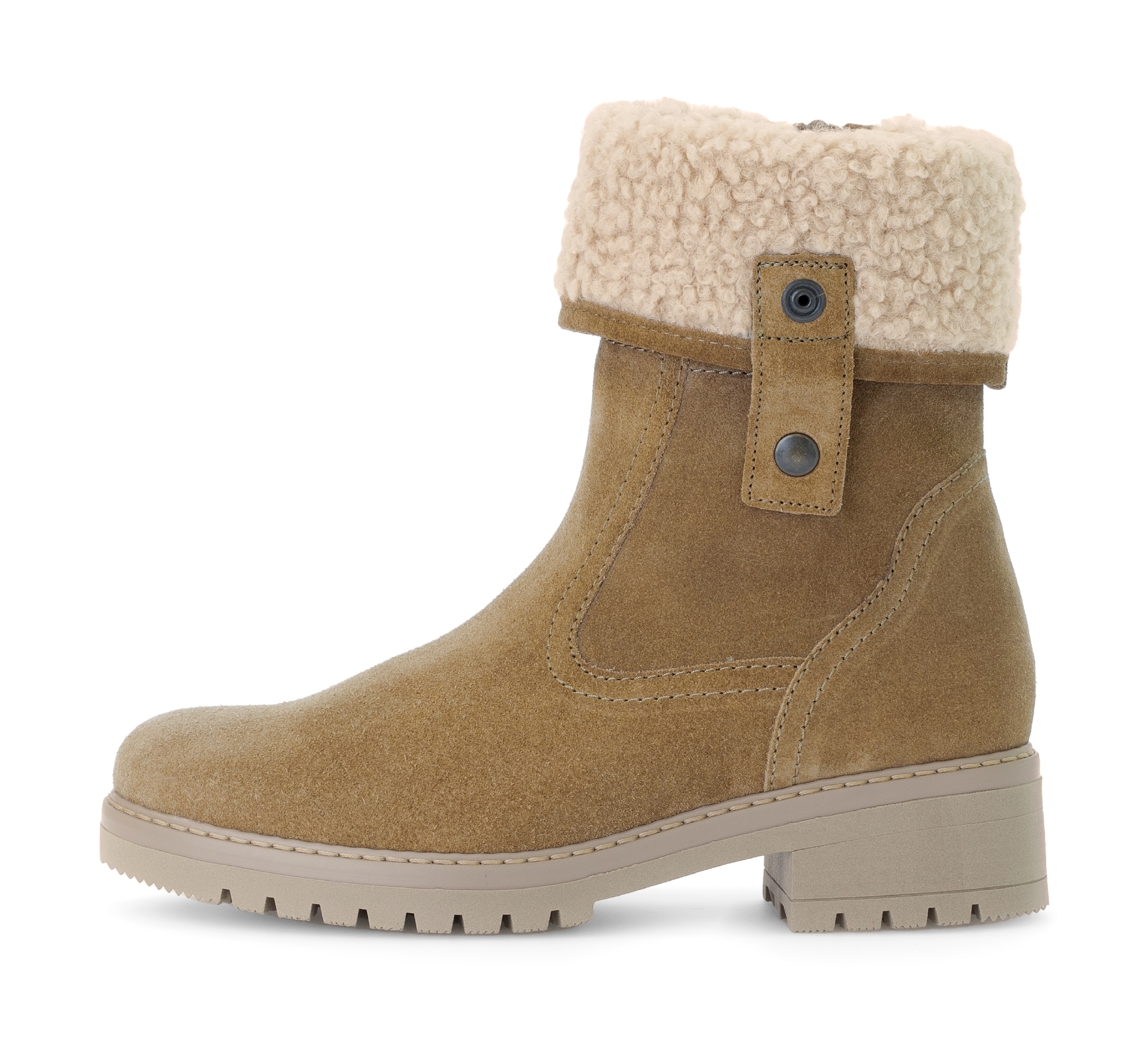 Gabor Winterboots »GENUA«  , Blockabsatz, Winterstiefelette, mit Reißverschluss, G-Weite