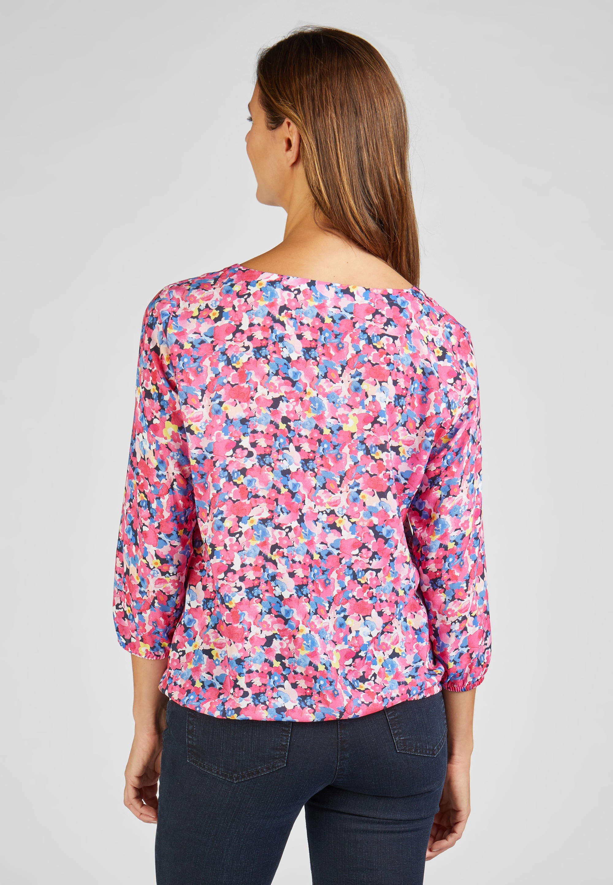 Rabe Langarmbluse, mit Allover Floral-Print