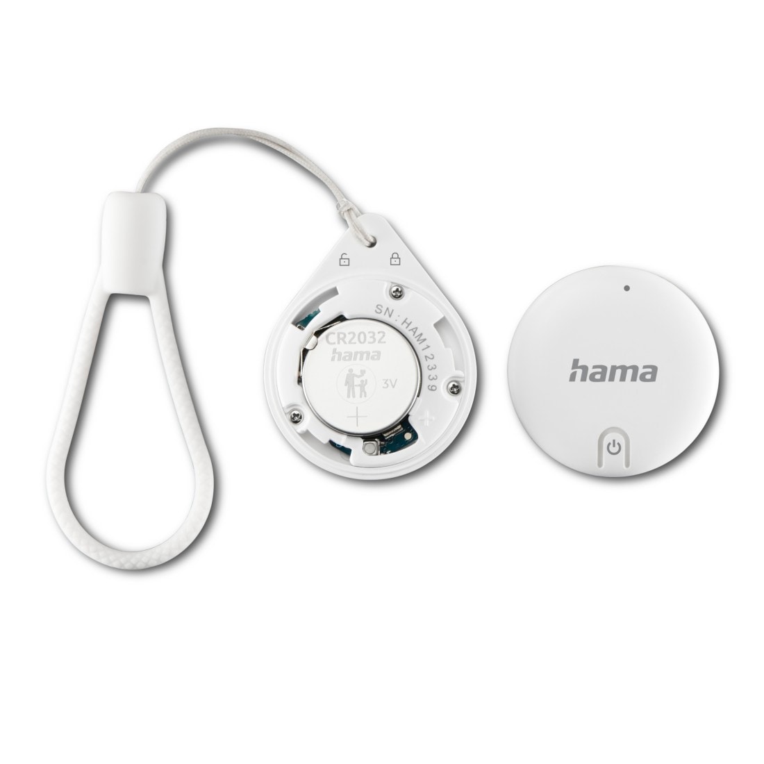 Hama GPS-Tracker »Schlüsselfinder für Apple „Wo ist“-App (Bluetooth, Alarm, iOS, 4 St.)«, AirTag Alternative, Tracker