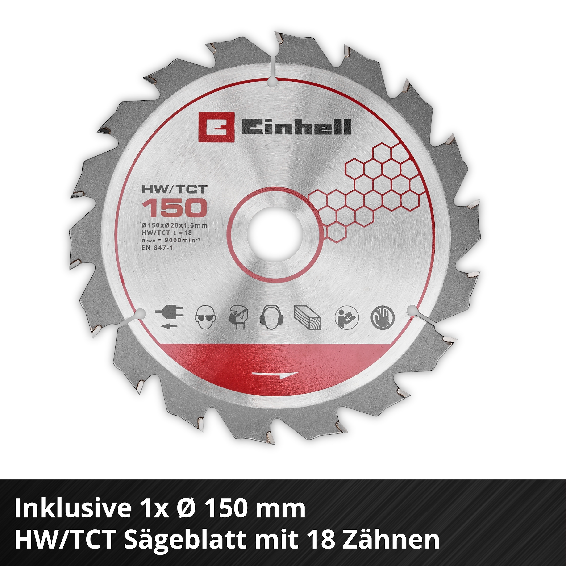 Einhell Akku-Handkreissäge »TE-CS 18/150-2 Li - Solo«