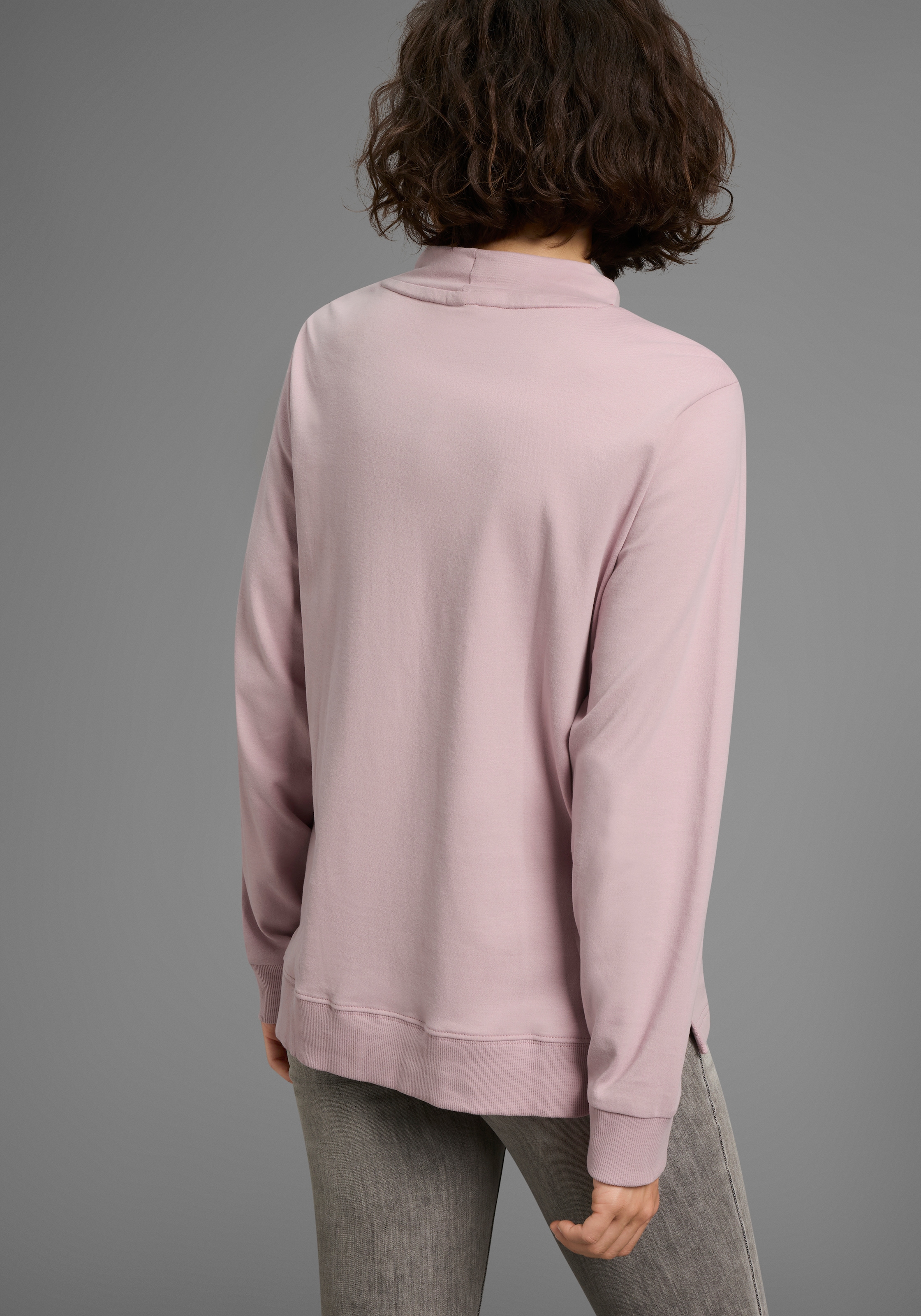 KangaROOS Sweatshirt , mit Stehkragen und Frontdruck
