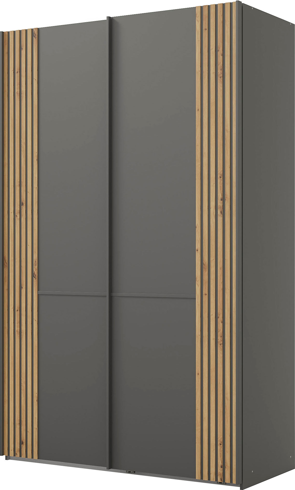 Musterring Schwebetürenschrank »Isabelle« Türen mit Lamellenoptik, verschiedene Größen und Farben, Höhe 236cm