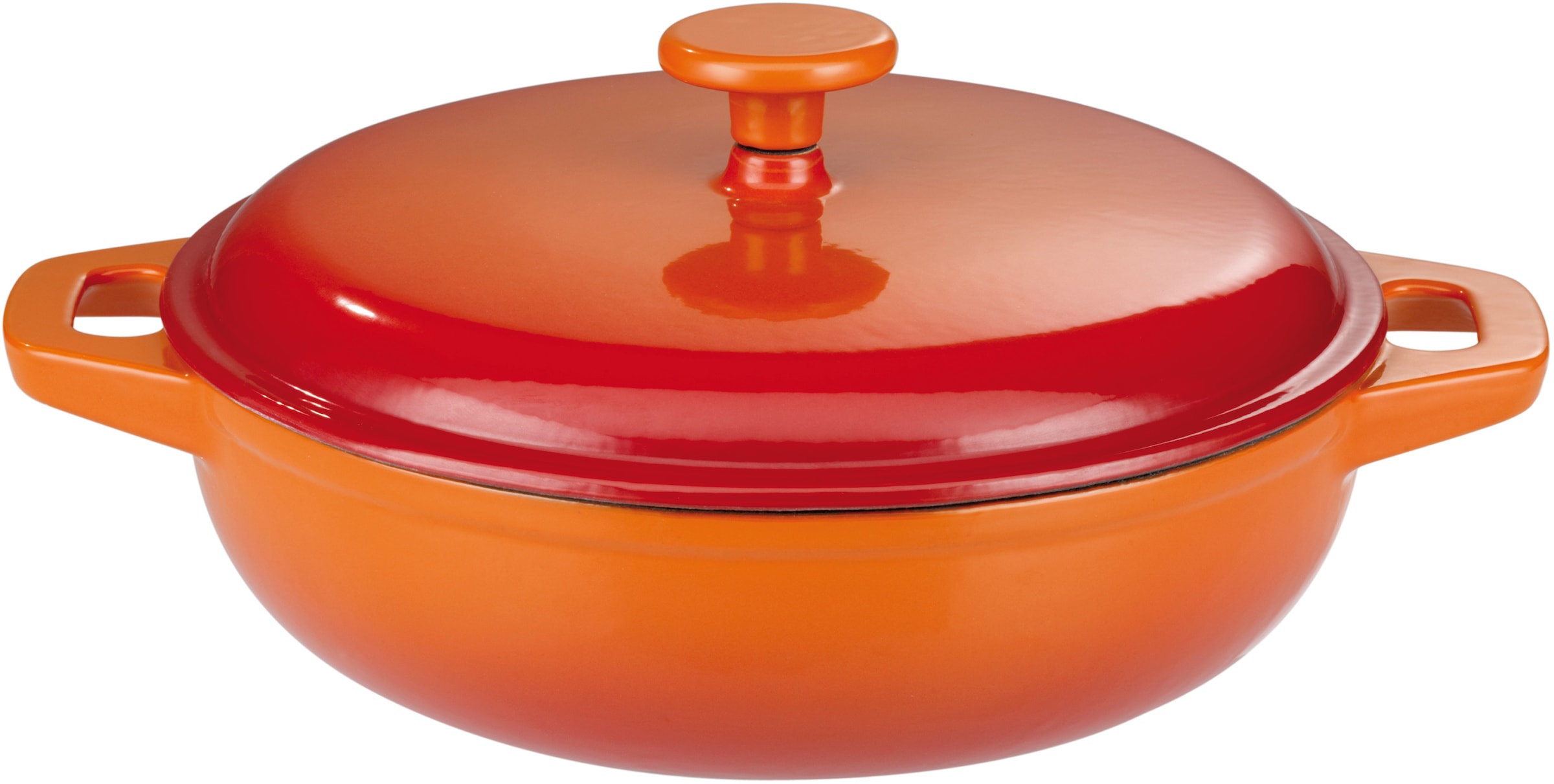 GSW Gusseisen Schmortopf Orange Shadow 30cm, 4,5 L