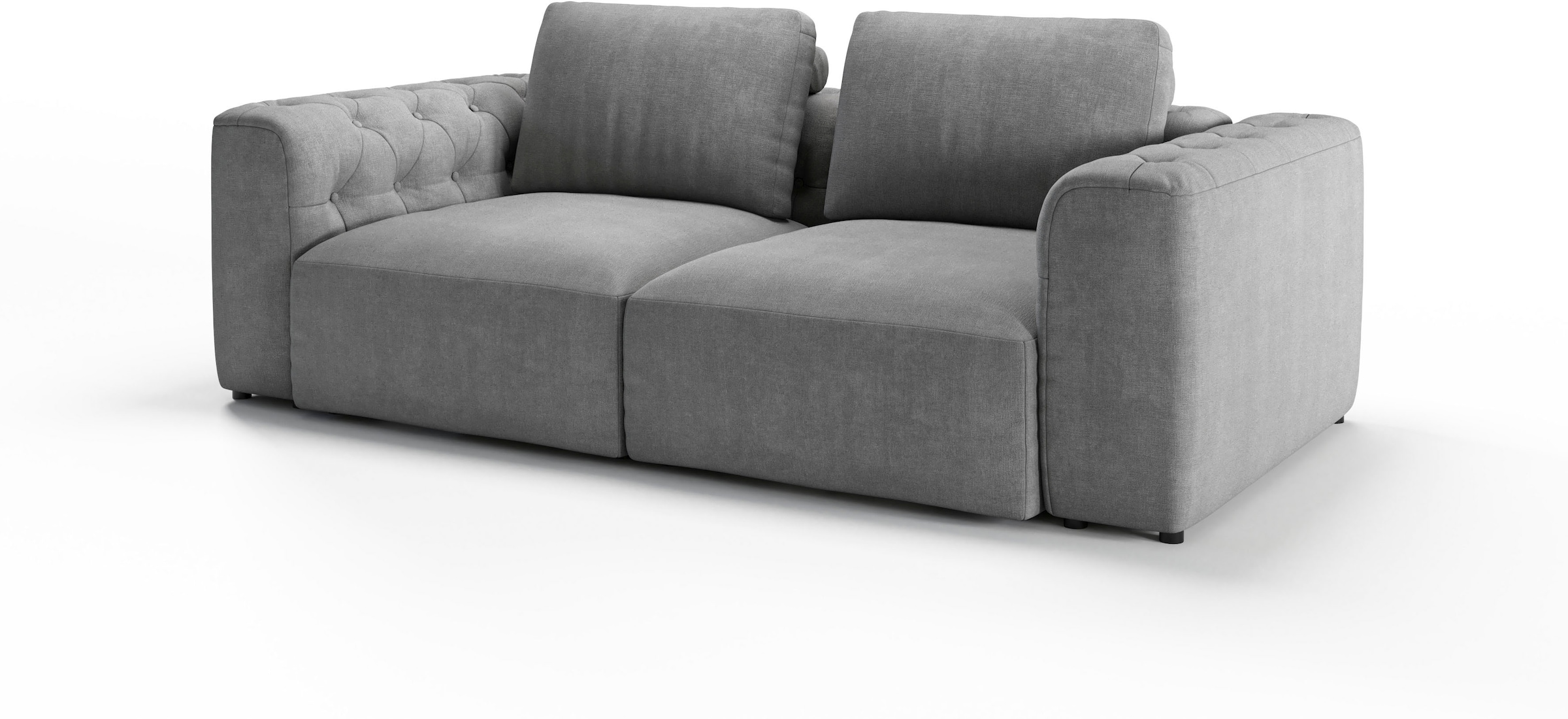 RAUM.ID 2-Sitzer »Cushid«, Modulsofa, bestehend aus 2 Teilen, Breite 218 cm