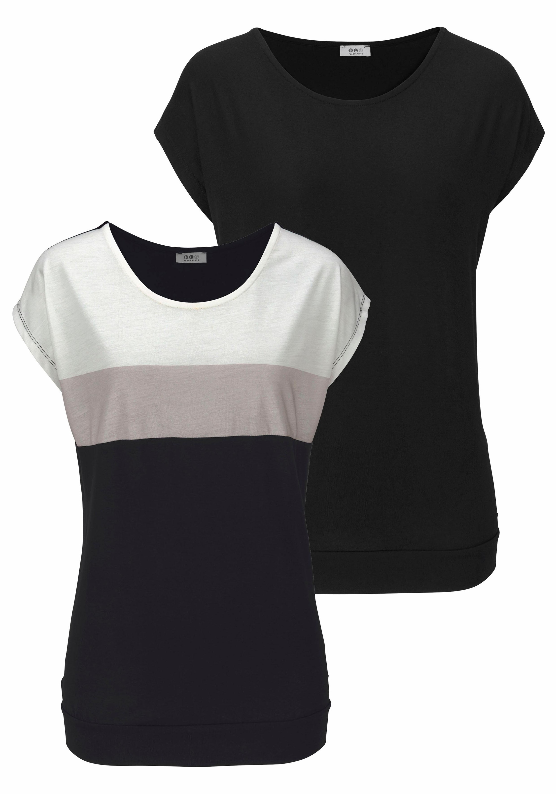 Flashlights Oversize-Shirt, (Packung, 2er-Pack) kaufen