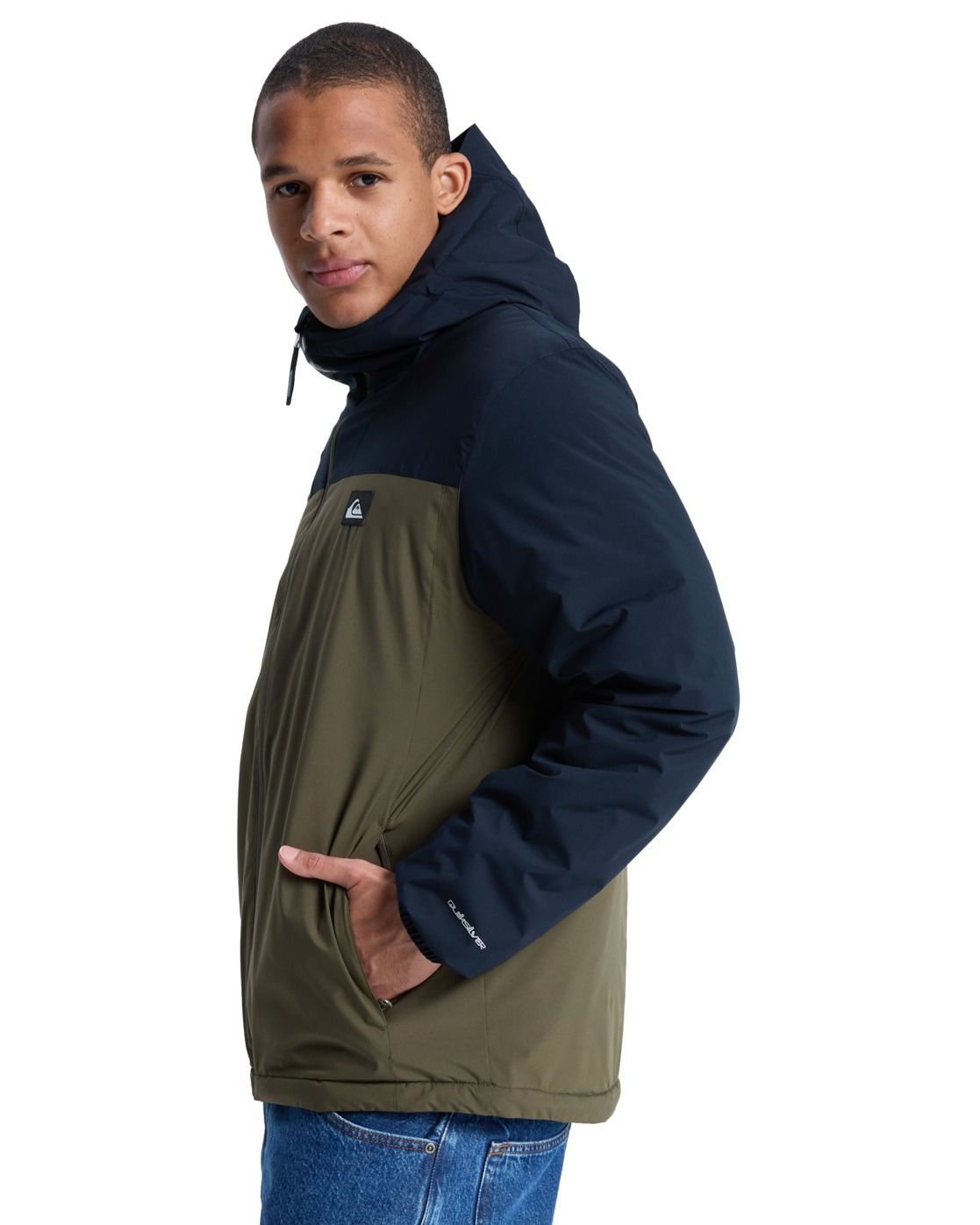 Quiksilver Regenjacke »Overcast 3K Insulated«, mit Kapuze