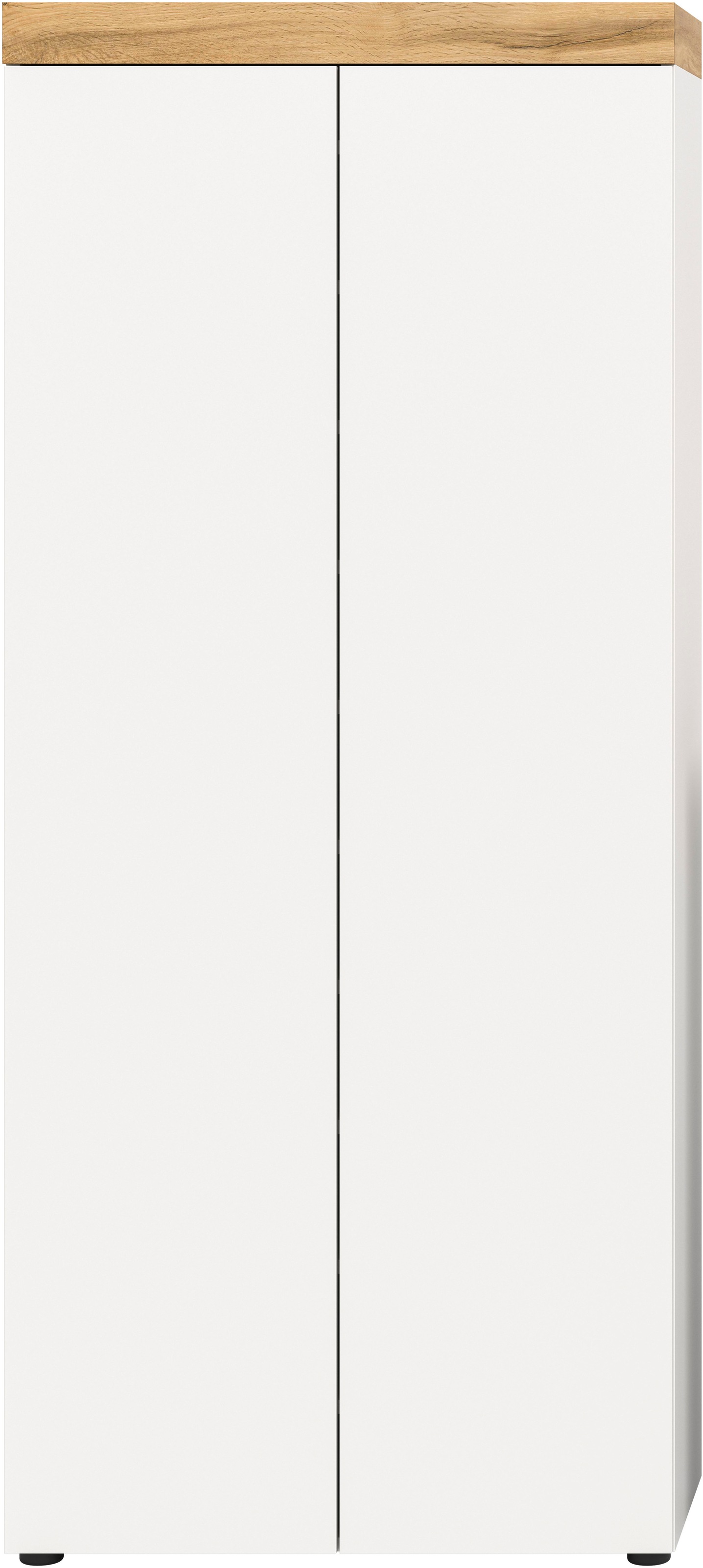 OTTO home Schuhschrank »MAMBO, TOPSELLER!, Höhe 179cm, stehend & hängend, push-2-open« 2 farbige Ausführung, 1 Stk. tlg. Schuhschrank, Schuhkommode, Flur, Diele