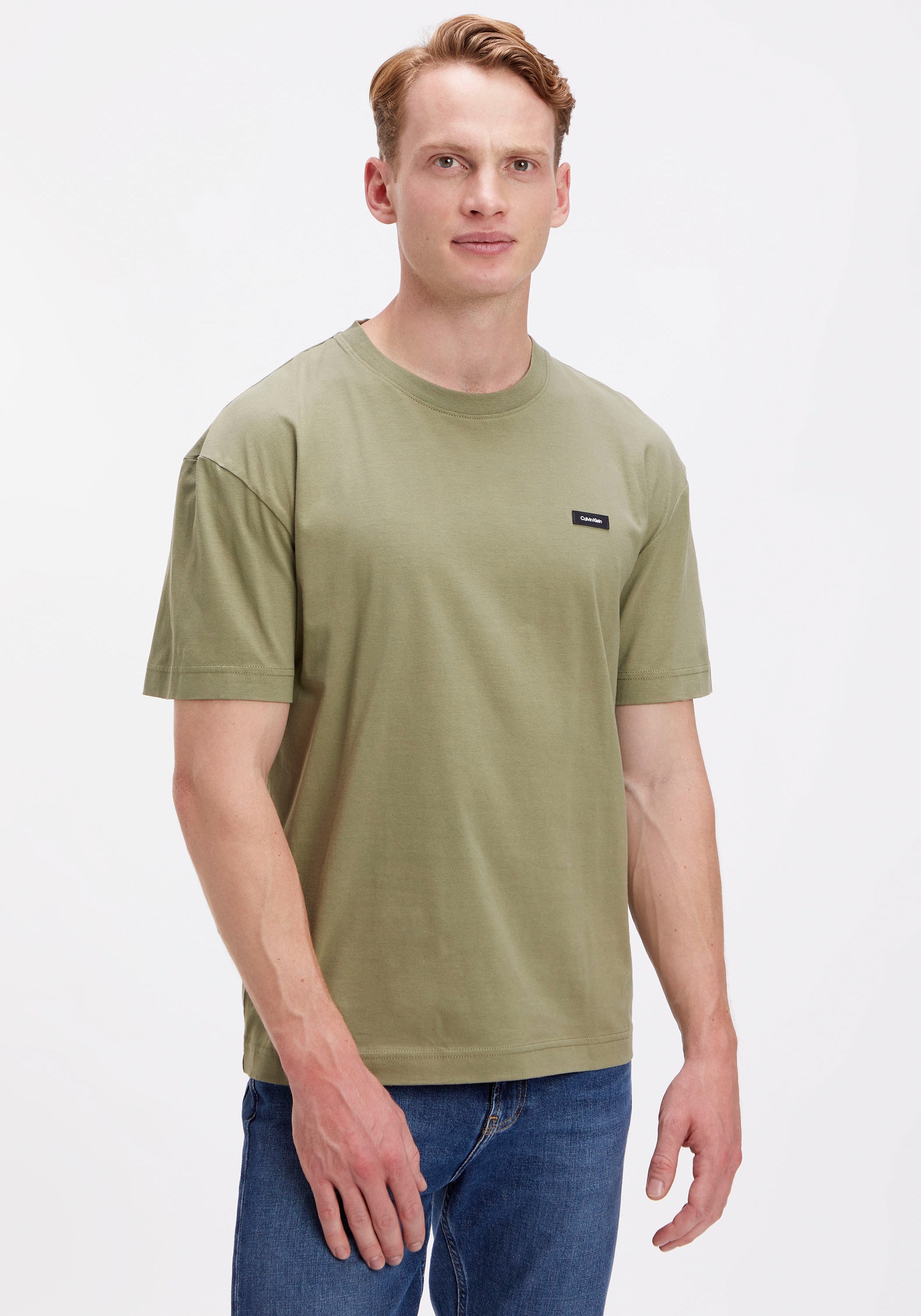 Calvin Klein T-Shirt »COTTON COMFORT FIT T-SHIRT«, mit Calvin Klein Logo  auf der Brust bei ♕