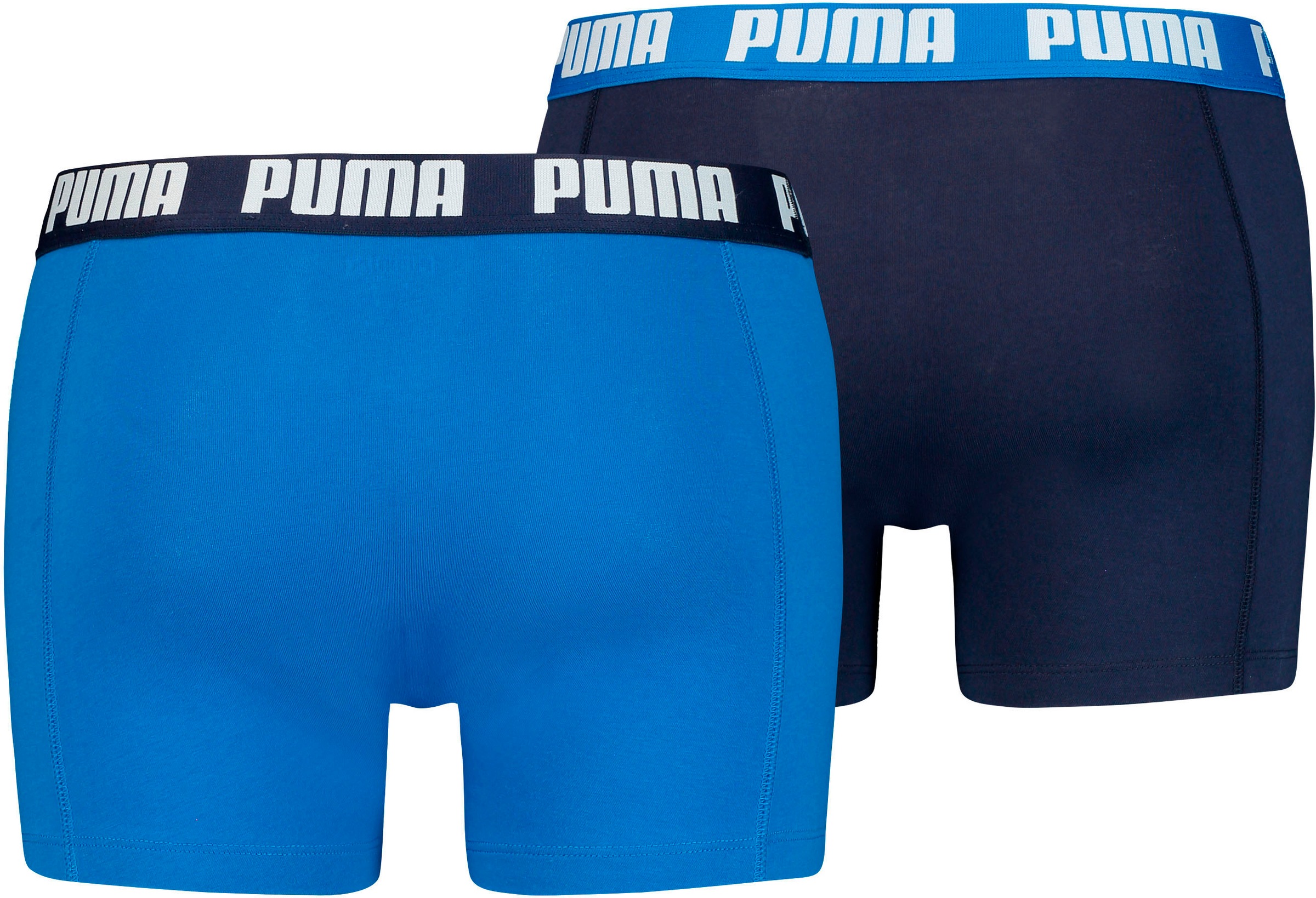 PUMA Boxer, (Packung, 2er-Pack), mit Puma Webbund