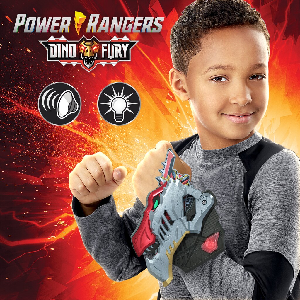 Hasbro Actionfigur »Power Rangers Dino Fury Morpher«, zur Befestigung am Arm