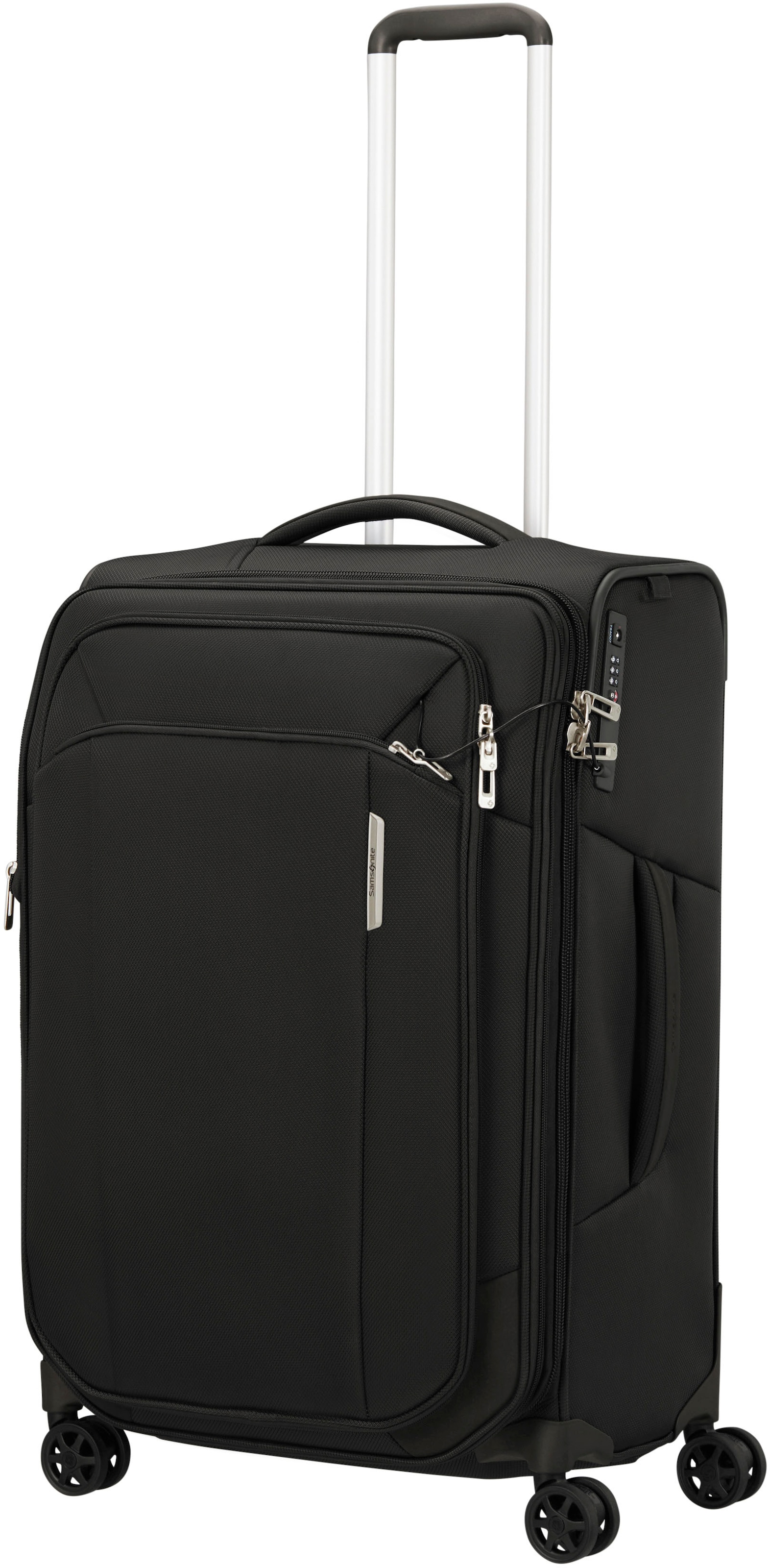 Samsonite Weichgepäck-Trolley »RESPARK exp, verschiedene Größen und Farben«, 4 Rollen, Reisekoffer Aufgabegepäck Reisegepäck mit Volumenerweiterung