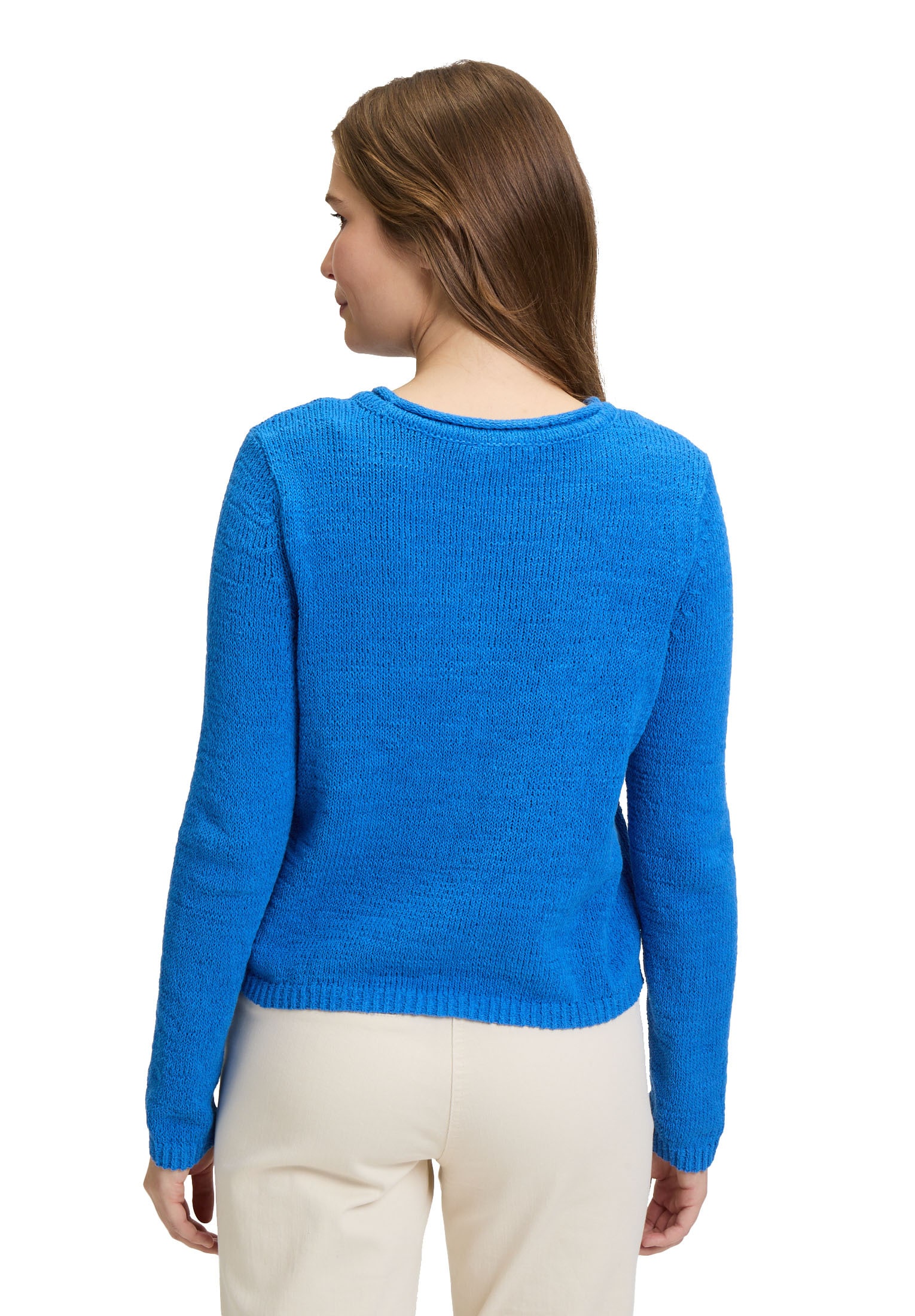 Betty Barclay Rundhalspullover »Grobstrick-Pullover mit Effektgarn«