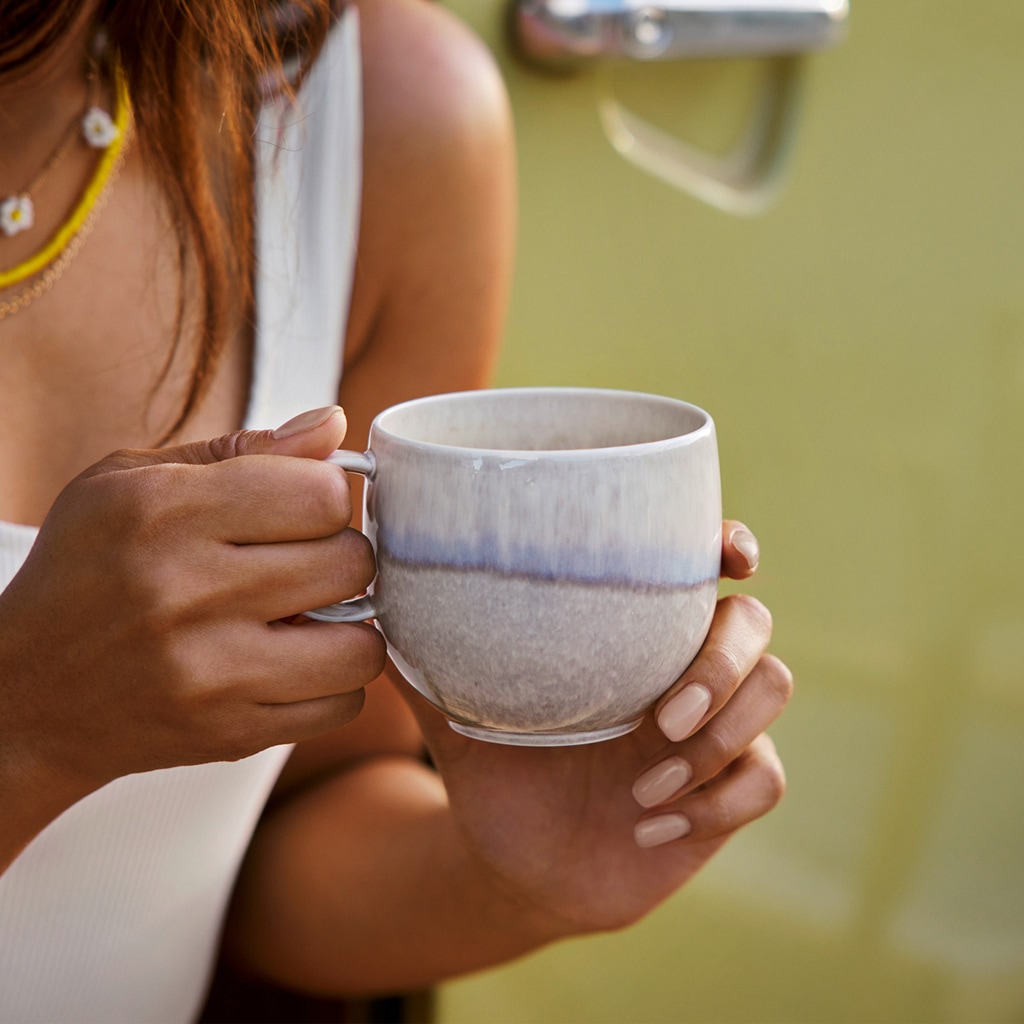 like. by Villeroy & Boch Tasse »Kaffeetassen Perlemor Sand 190 ml 6er Set beige«