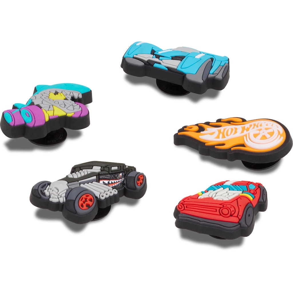 Crocs Schuhanstecker »Jibbitz™ Hot Wheels«, (Set, 5 tlg., Kein Spielzeug. Nicht für Kinder unter 3 Jahren geeignet)