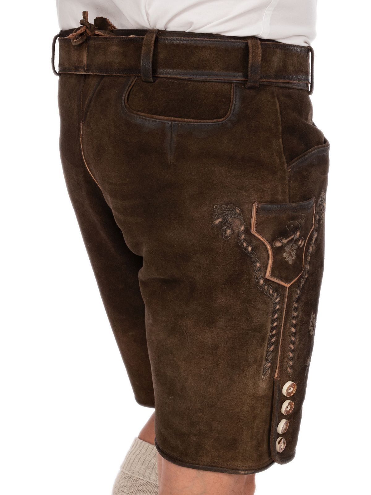 Country Maddox Lederhose »Lederhose WALDKREUZ«