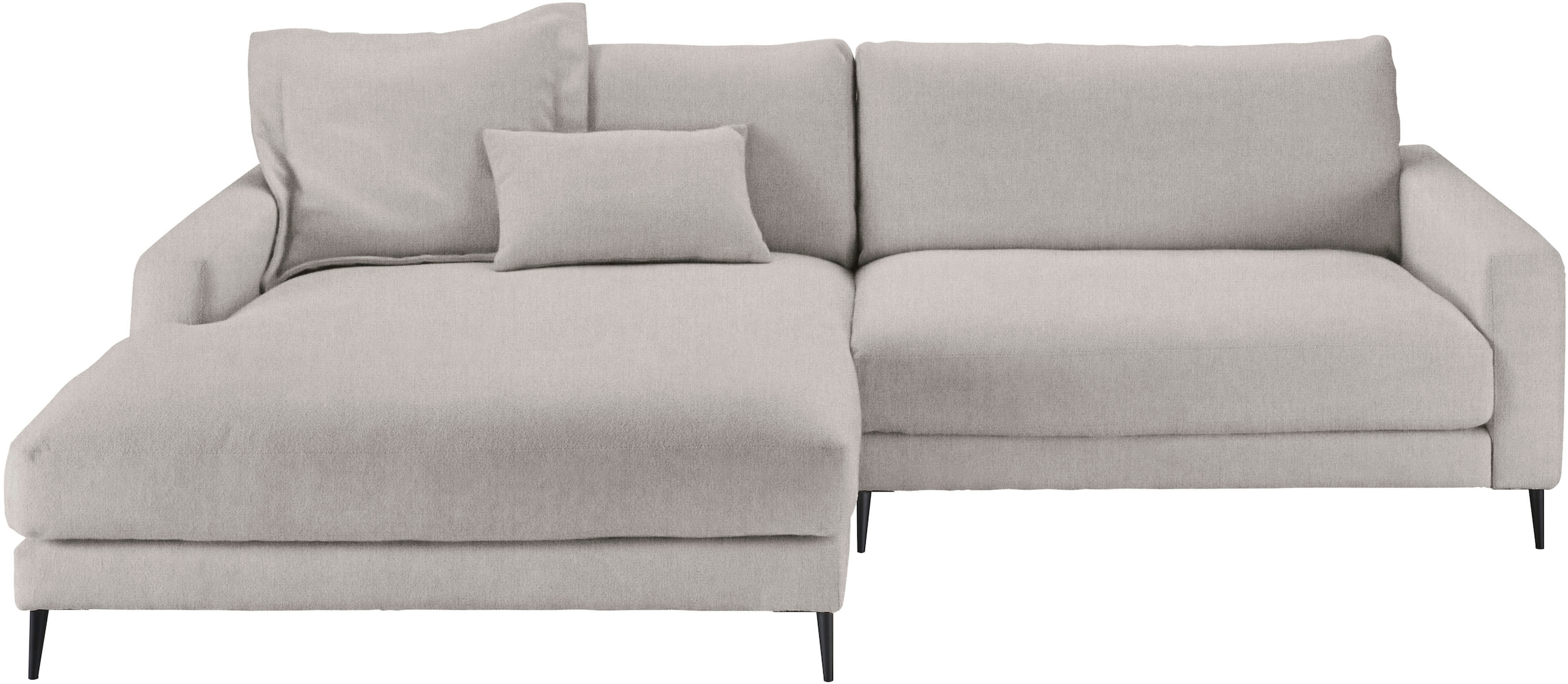 INOSIGN Ecksofa UNIVERSAL in weicher online kaufen Cordbezug auch Sitzkomfort »Downtown«, 