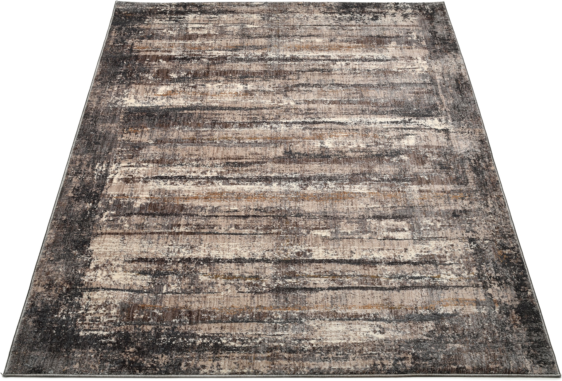 OCI DIE TEPPICHMARKE Teppich »MINANO EARTH« rechteckig 9 mm Höhe Design Kurzflor Teppich, hochwertig