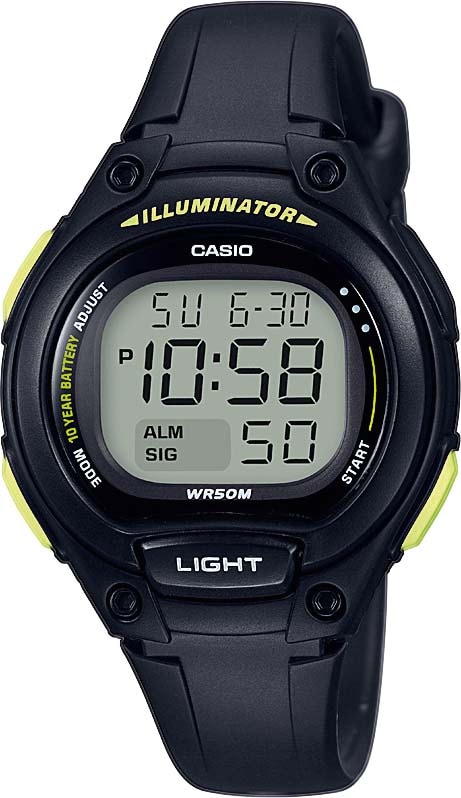 Casio Collection Chronograph »LW-203-1BVEF«, Quarzuhr, Armbanduhr,Mädchen,Jungen,digital,ideal auch als Geschenk