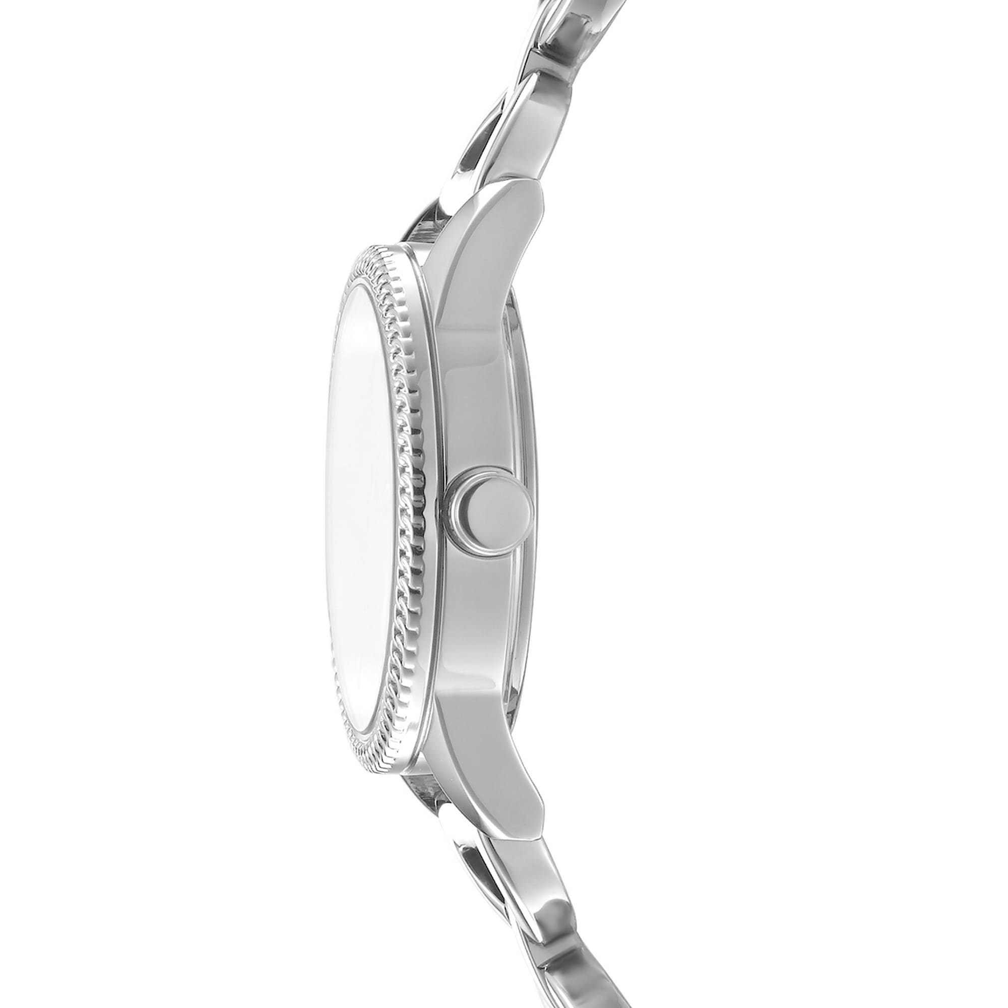 DKNY Quarzuhr »Open Link Watch« Armbanduhr, Damenuhr, Edelstahlarmband, analog