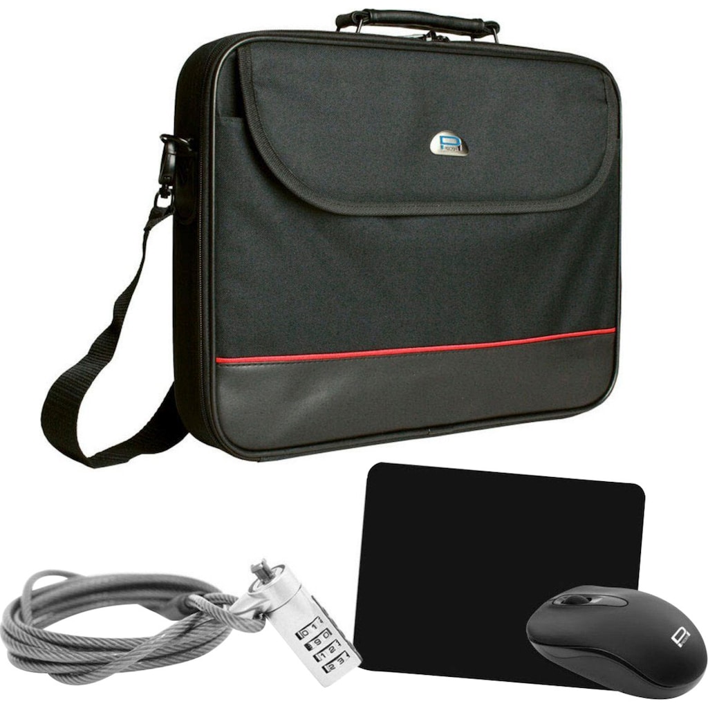 PEDEA Laptoptasche »Notebook-Tasche Starter Kit 43,9 cm (17,3 Zoll)«