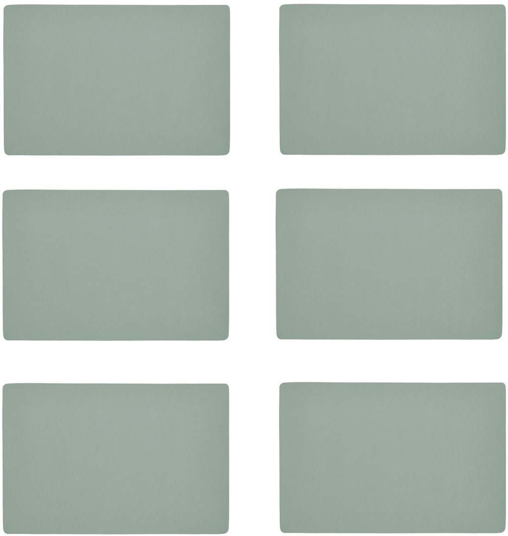 Zeller Present Platzset Kunstleder, metallic, 30x45 cm
