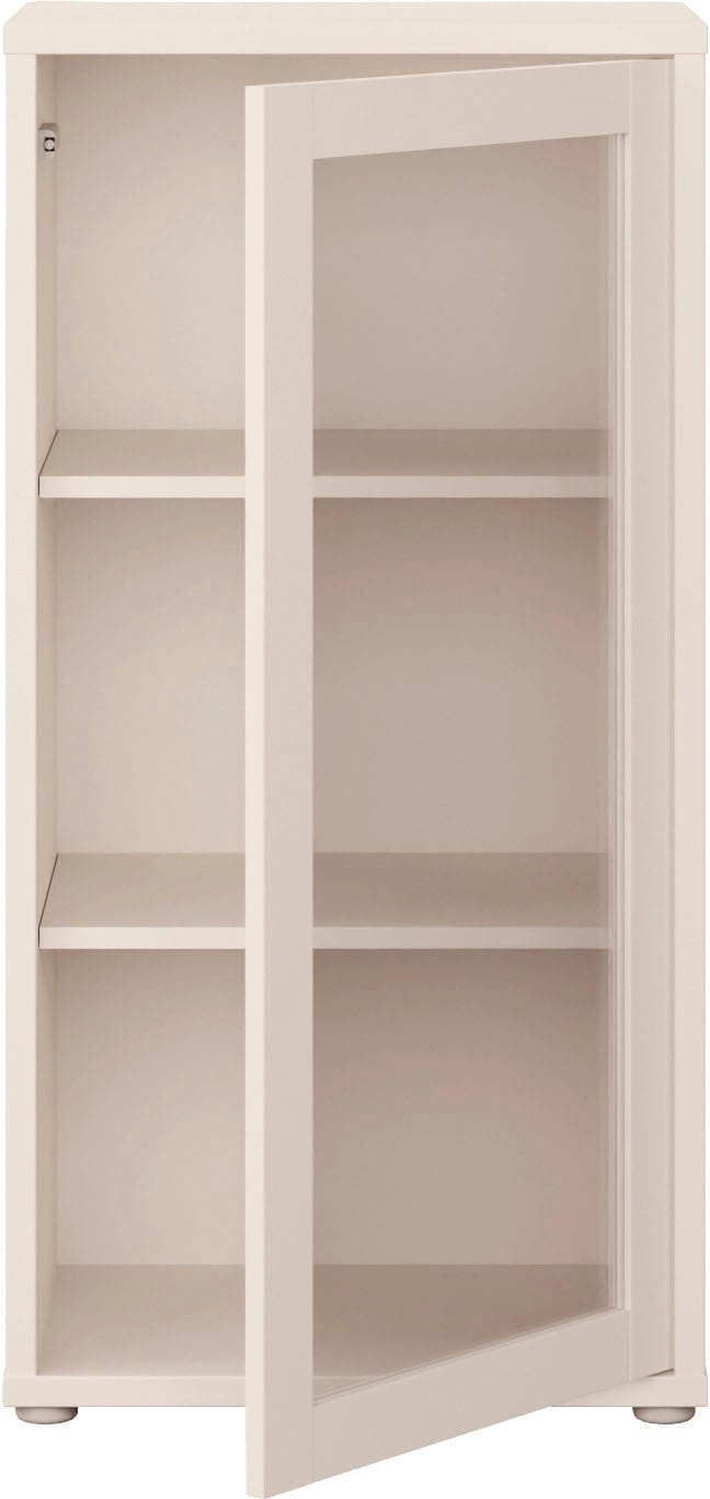 FORTE Kommode »Alice Springs Vitrine, erhältlich in 2 Größen Push to Open« Glatüre, Grifflos, 2 Ausführungen