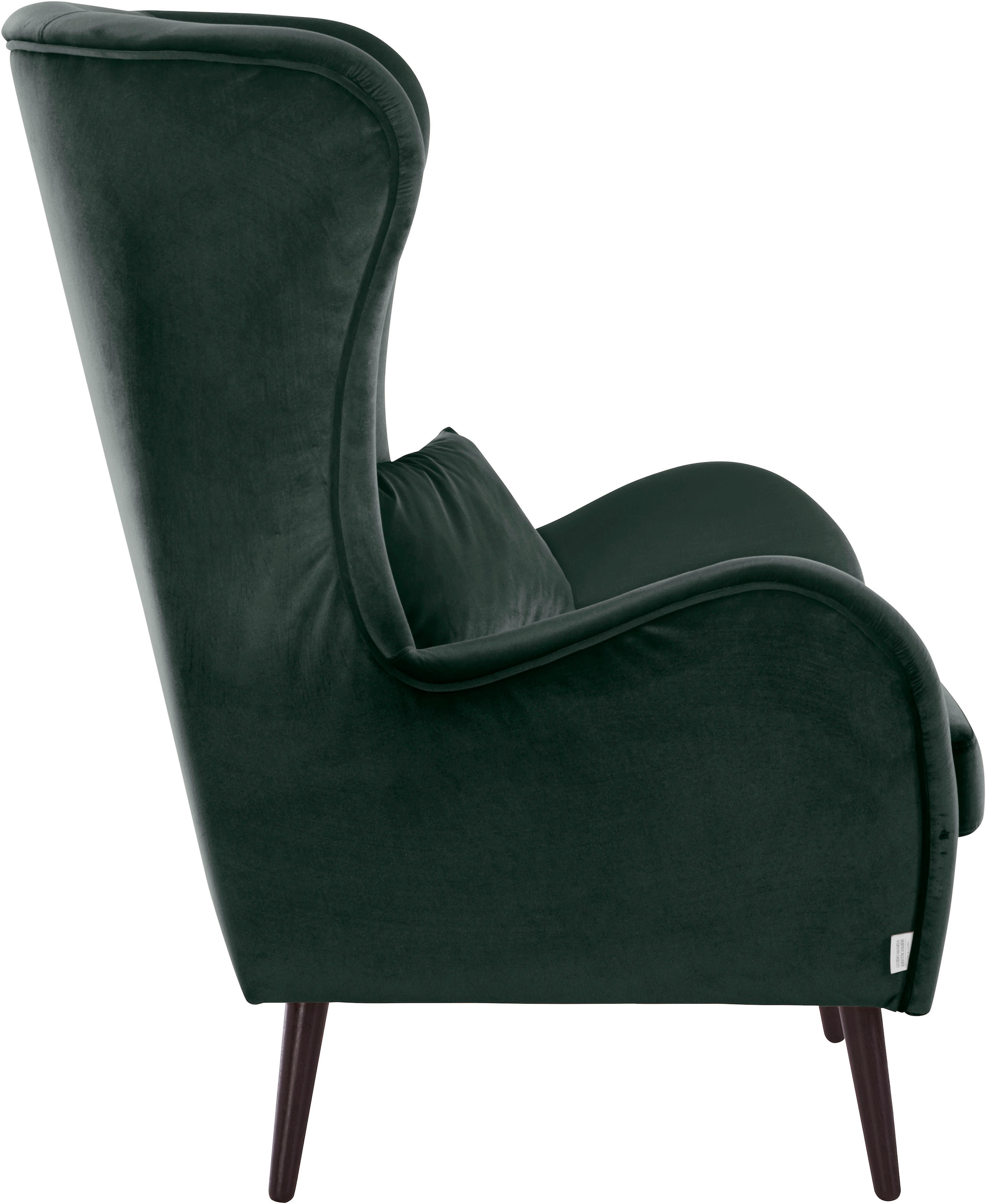 Guido Maria Kretschmer Home&Living Sessel »Salla«, wahlweise mit oder ohne Hocker; großer Sessel: Maße B/T/H: 78/94/118cm
