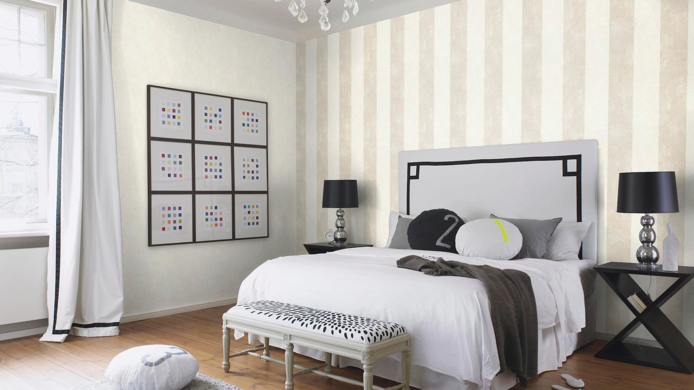 Rasch Vinyltapete »Lucera« Strukturmuster | uni geprägt